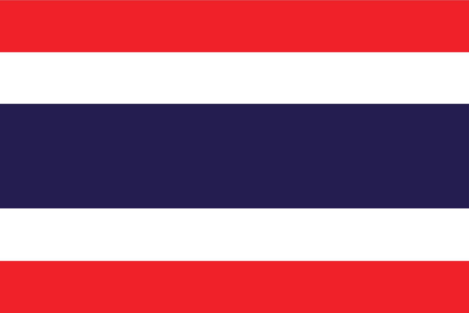 Flag of Thailand by Yaurinko
