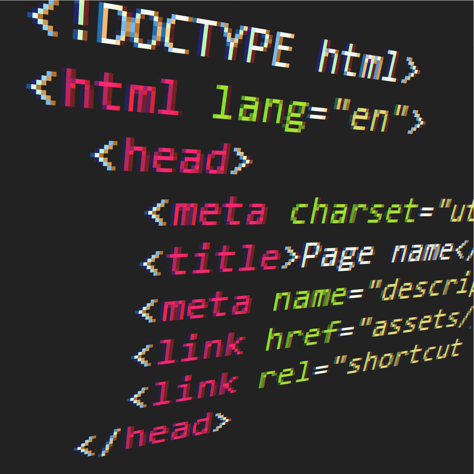 CSS and HTML code by vtorous