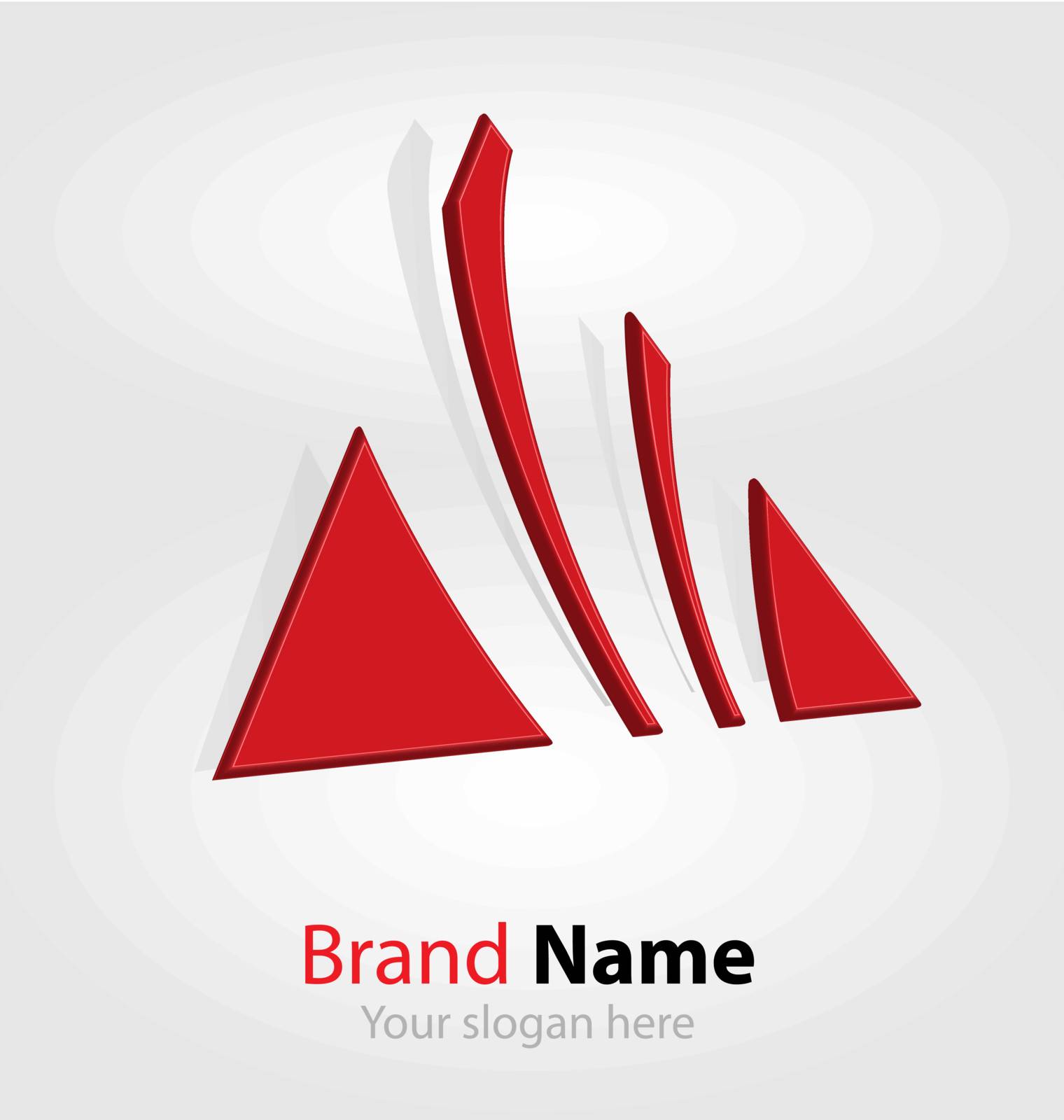 Originally designed abstract brand logo/logotype