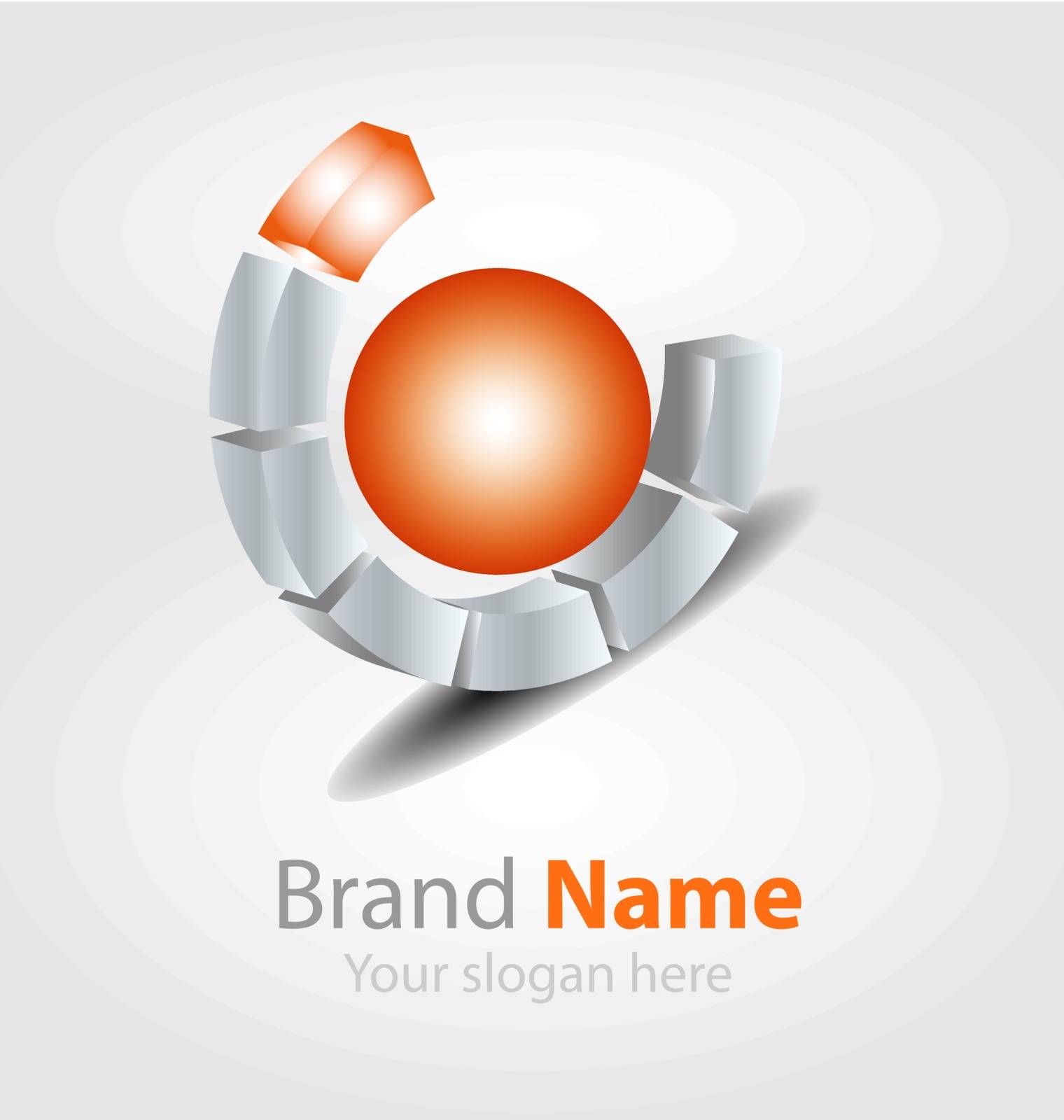 Originally designed vector brand logo