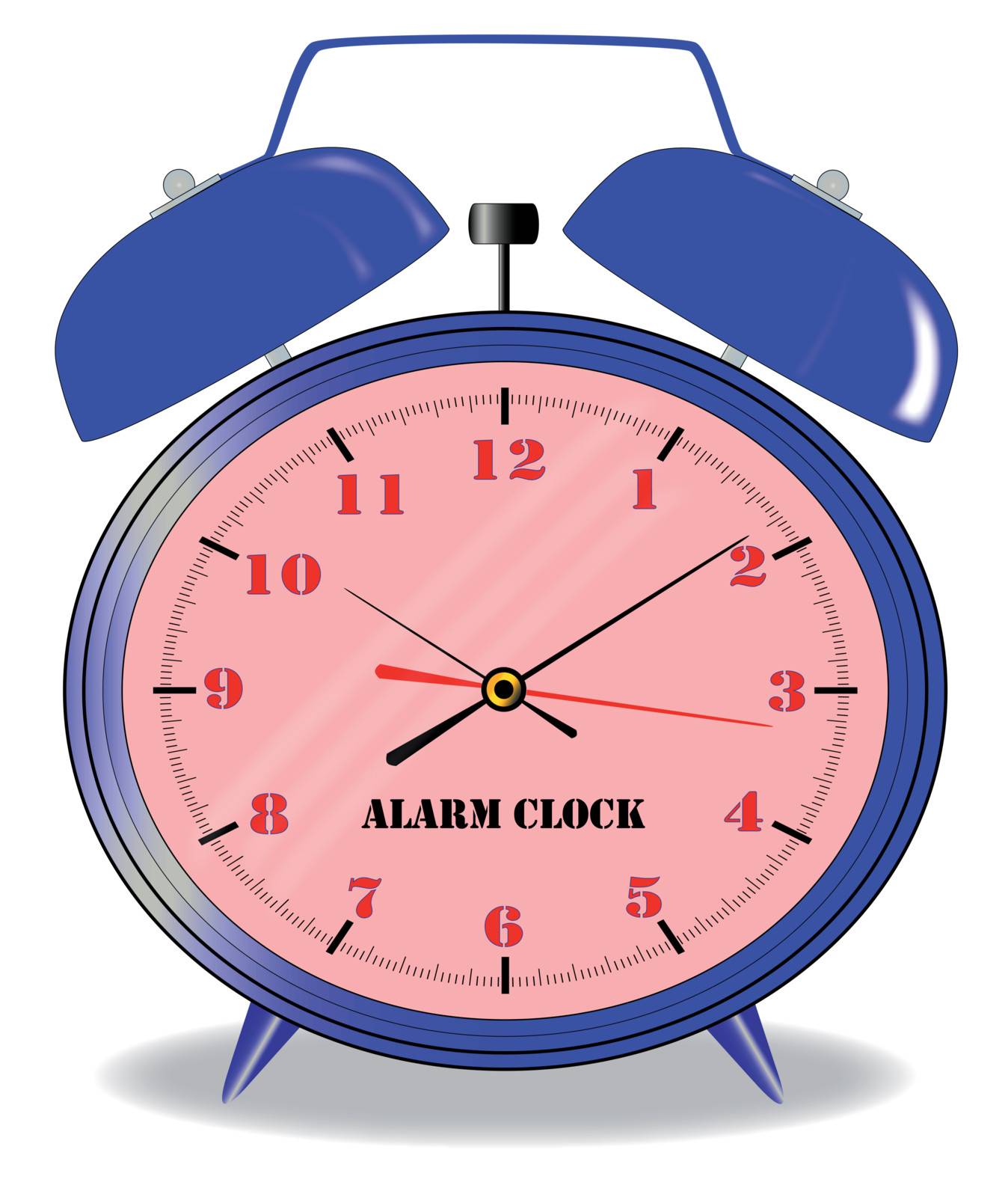 Oval Alarm Clock by Bigalbaloo