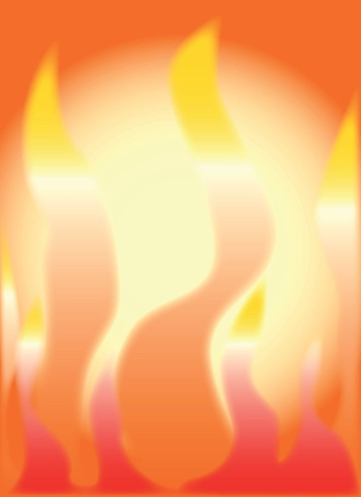 An abstract fire type effect of a burning backdrop.