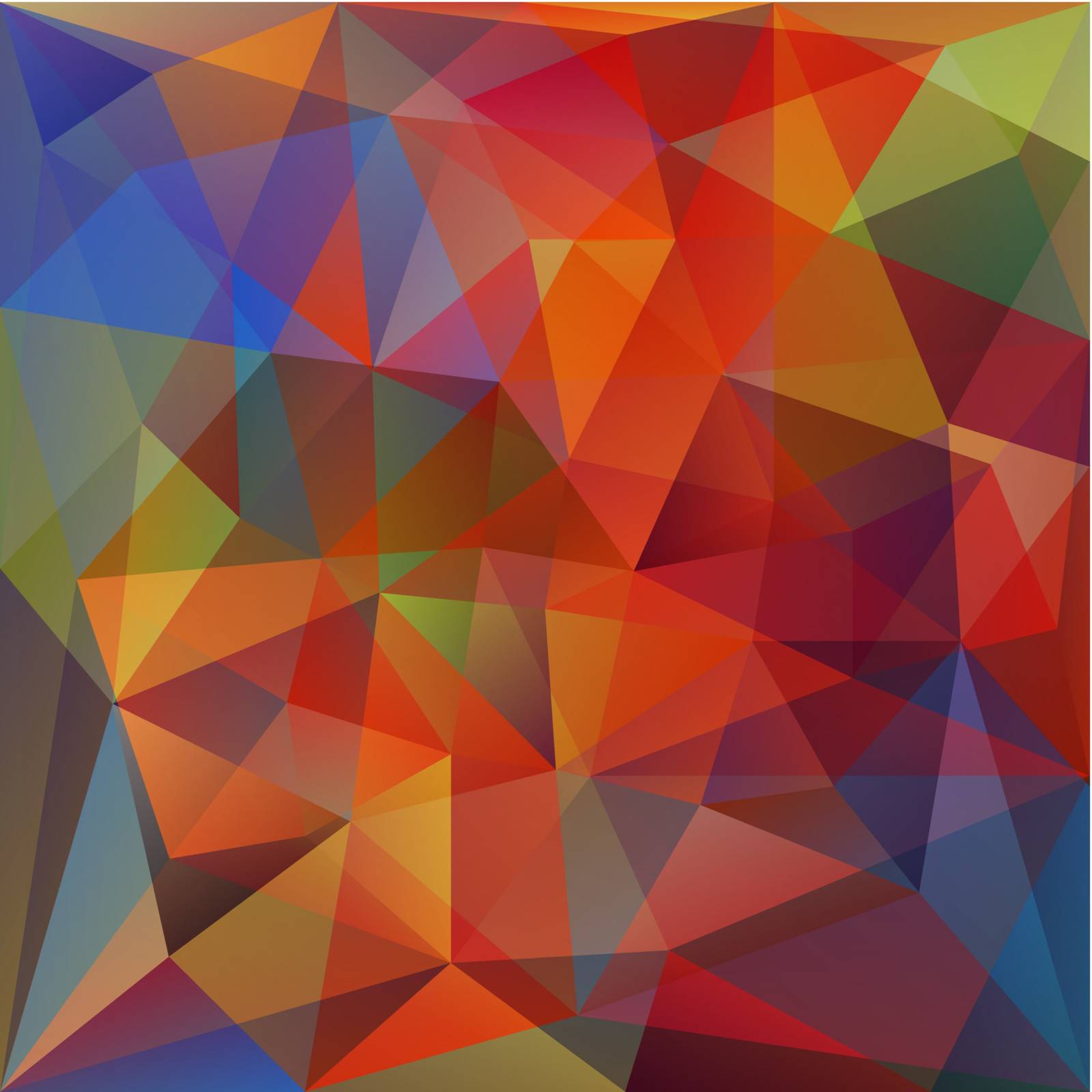 Abstract Triangle Geometrical Multicolored Background, Vector Illustration EPS10, Contains Transparent Objects and Gradient