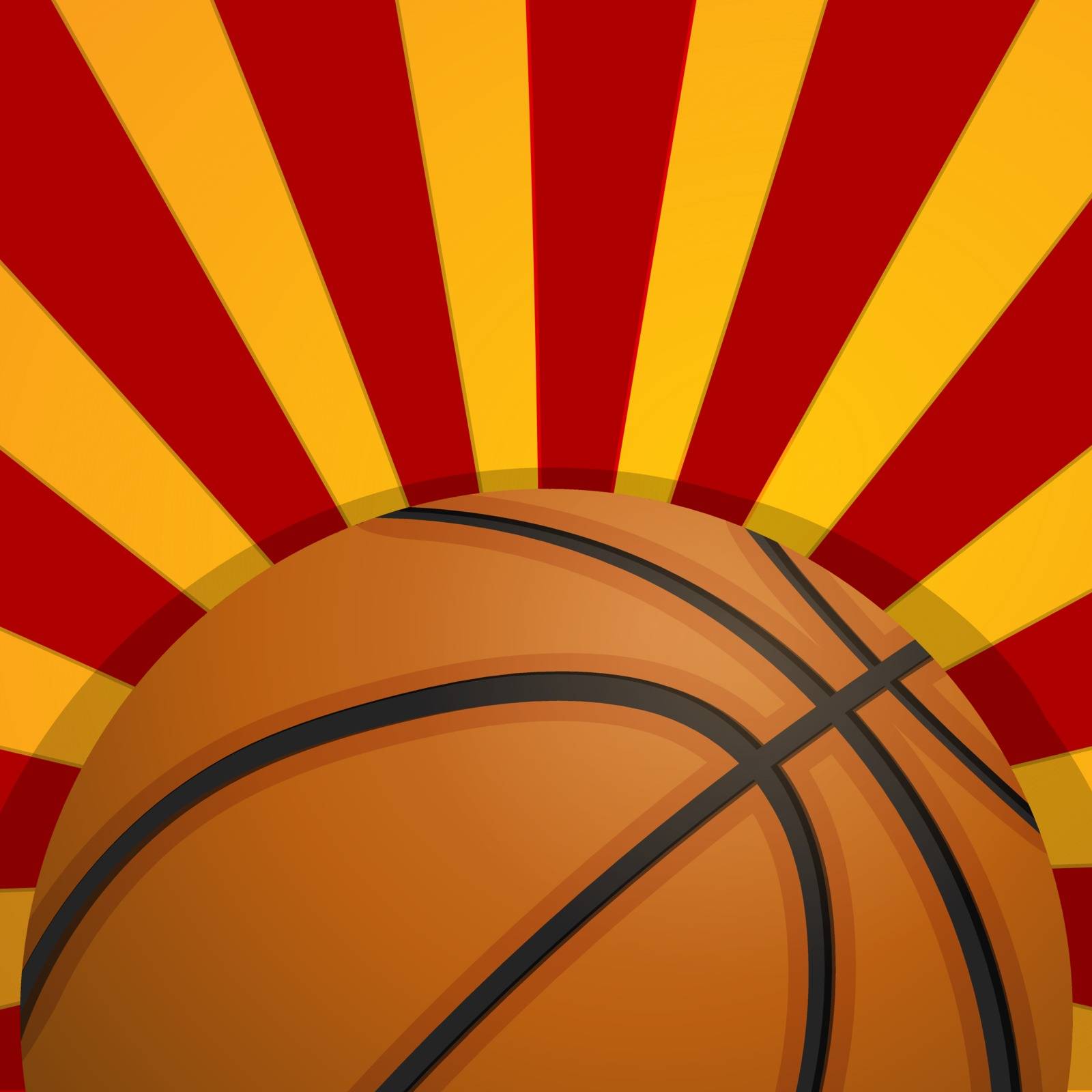 Basketball icon design, sports background