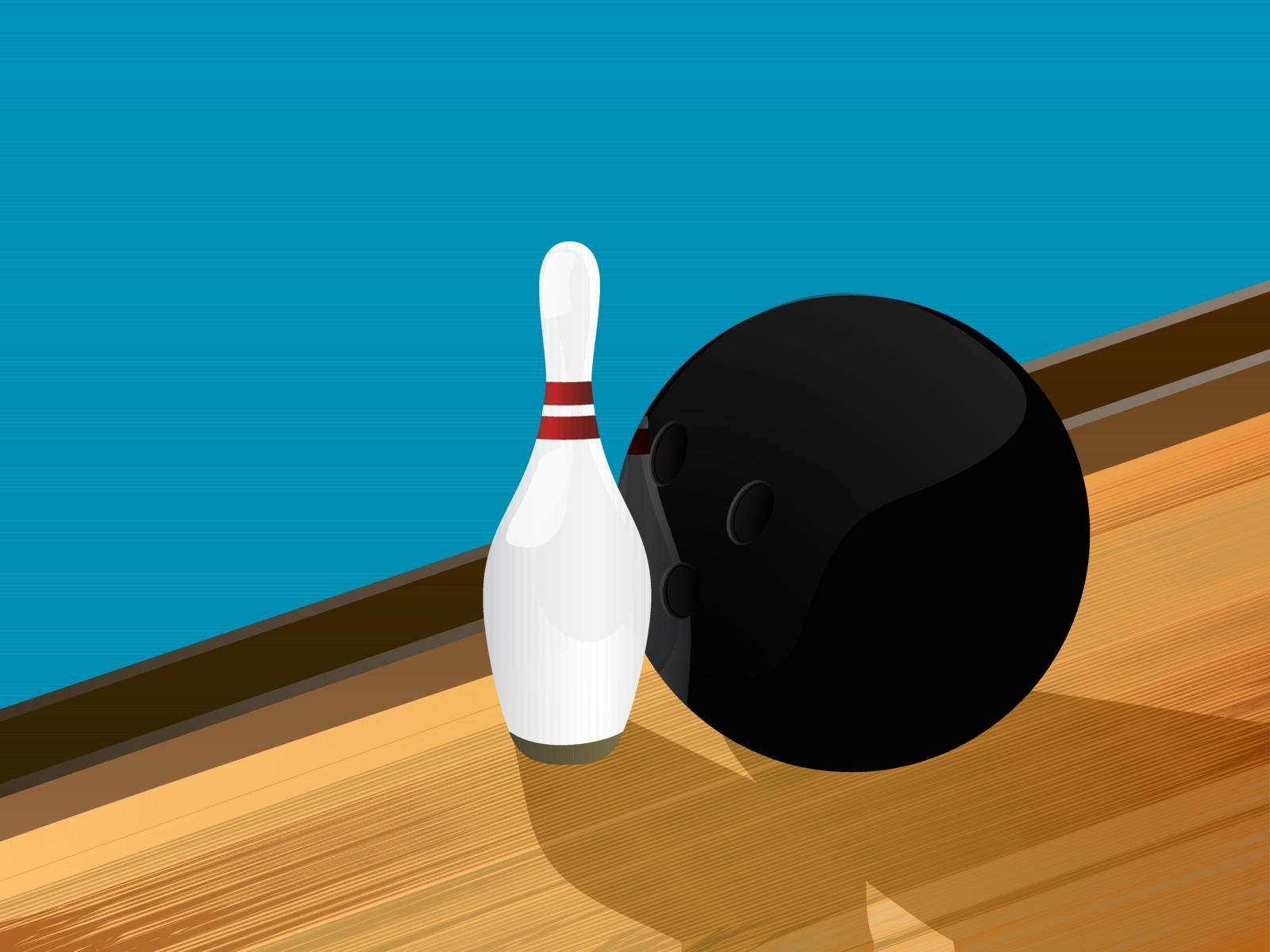Bowling illustration by Lirch