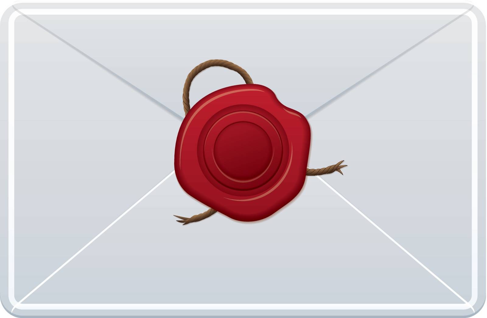 Envelope With Wax Seal by frostyara