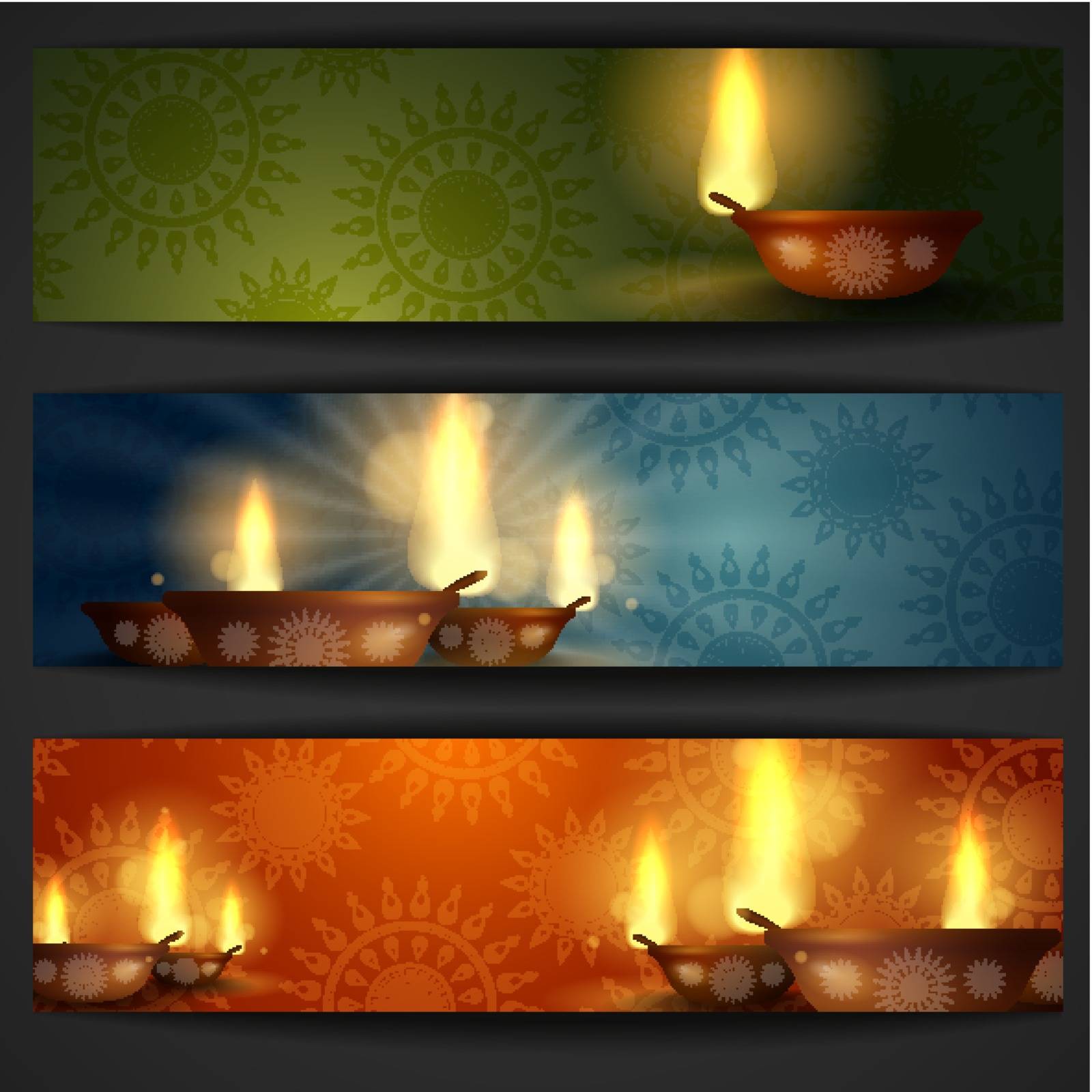 Happy Diwali Background. Vector Illustration. Eps 10.