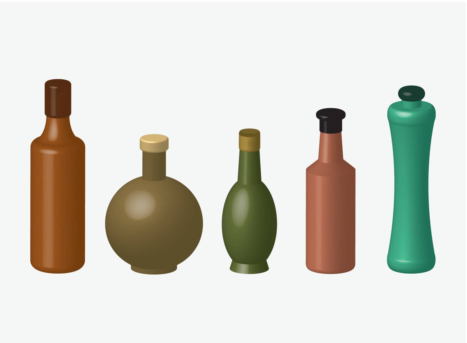 plastic bottles by TanyaKalm
