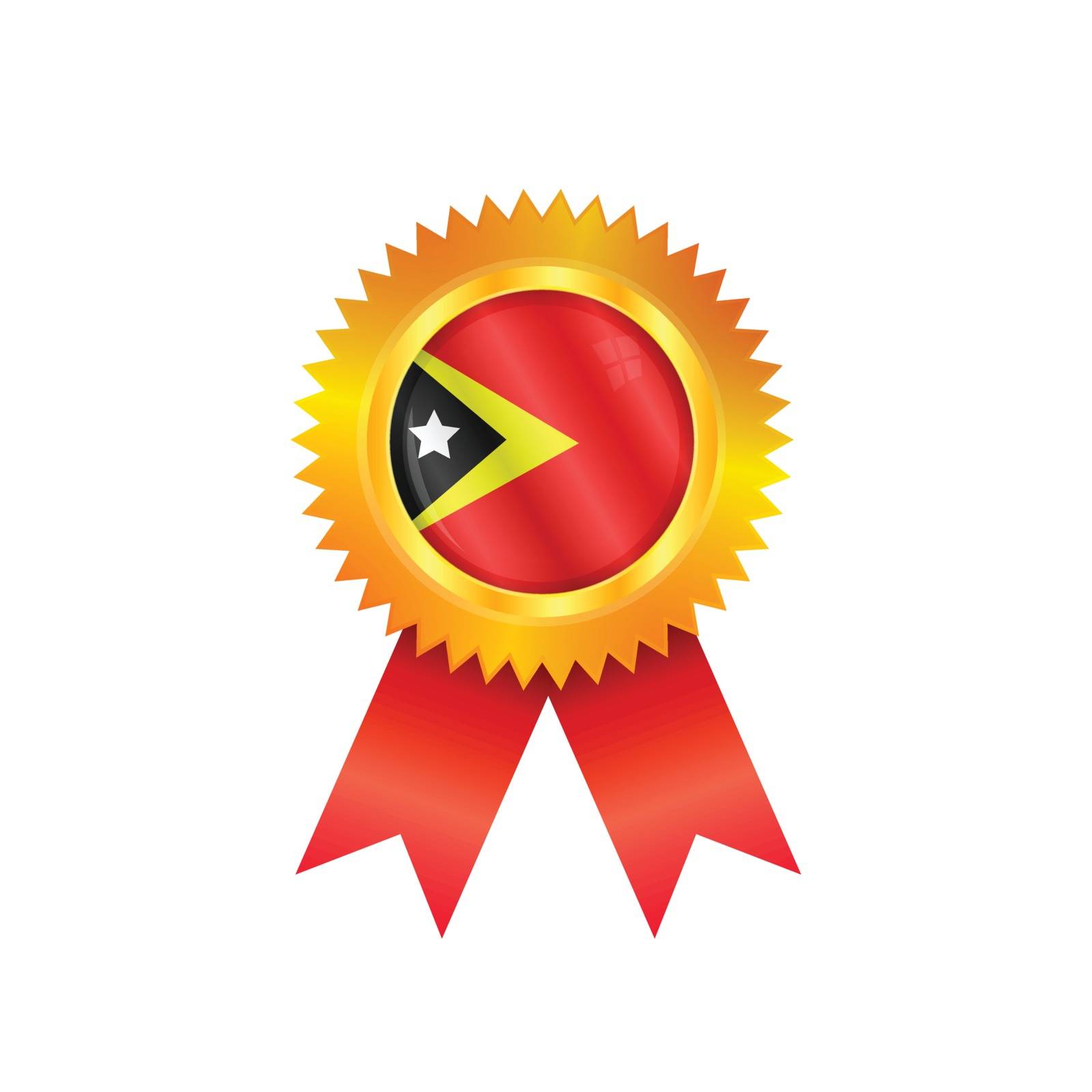 Timor medal flag by Sportactive