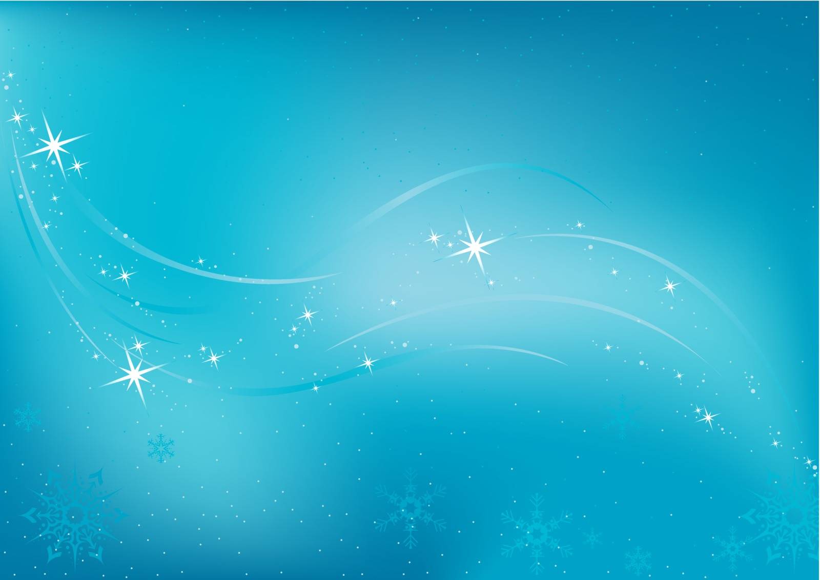 Frozen Background - Colored Abstract Illustration, Vector