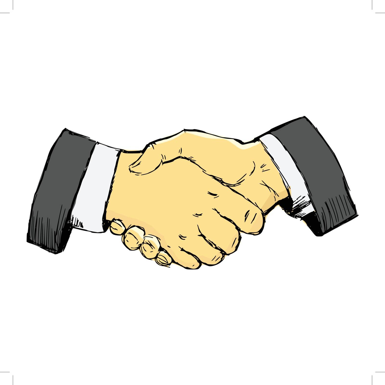 handshake by Perysty