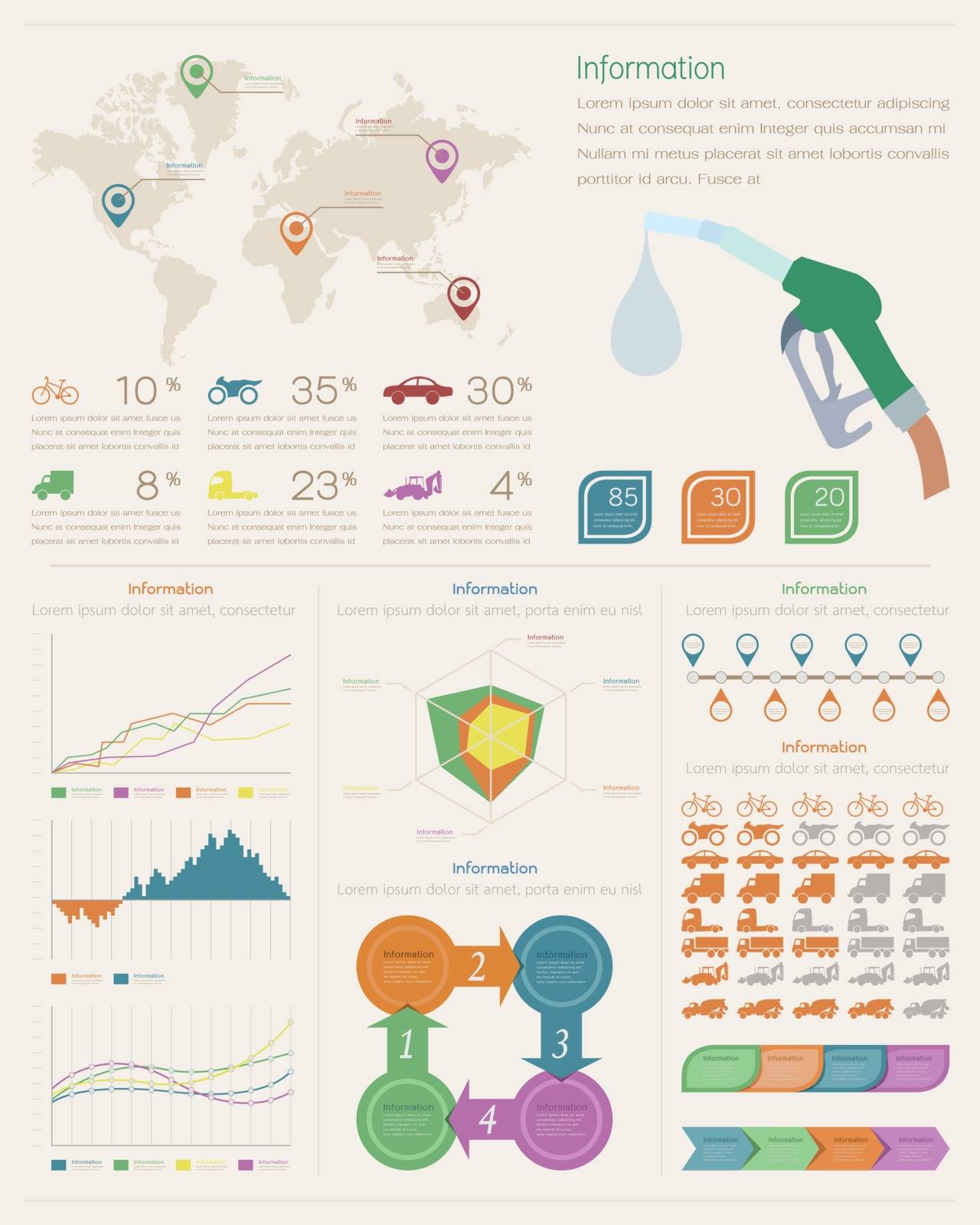 Infographic Elements by ratch0013