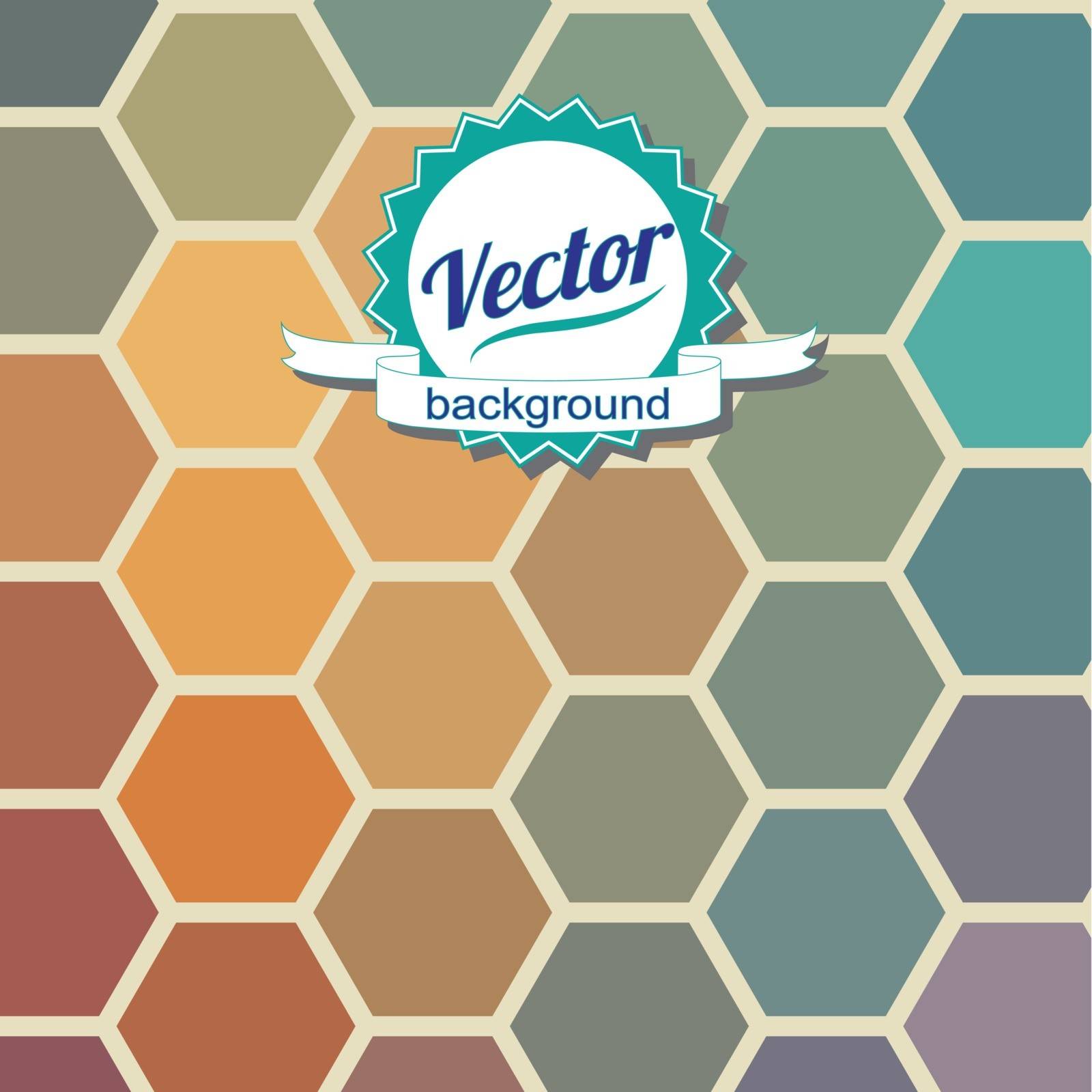 background of the hexagons by LittleCuckoo