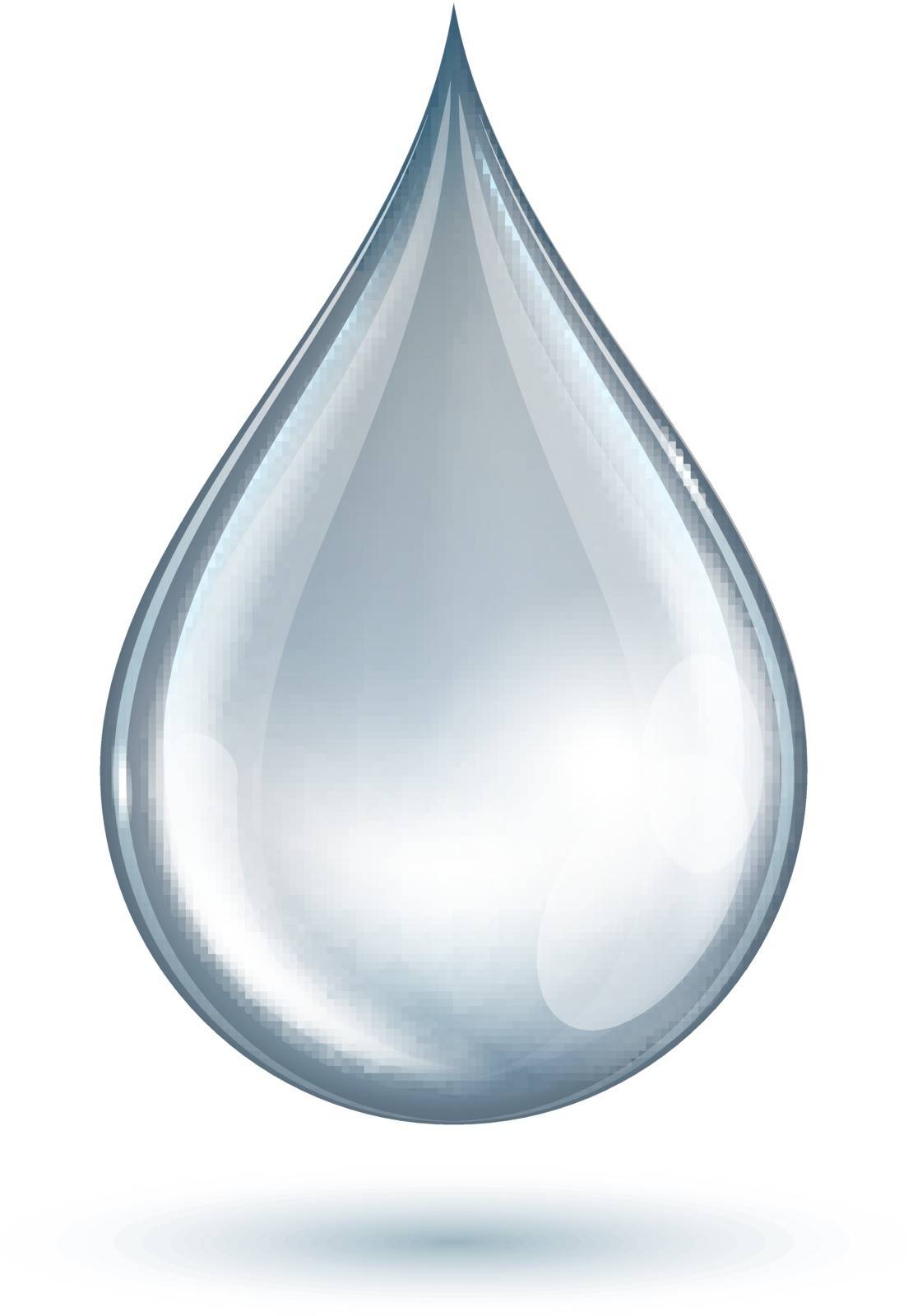 Water drop. Vector illustration