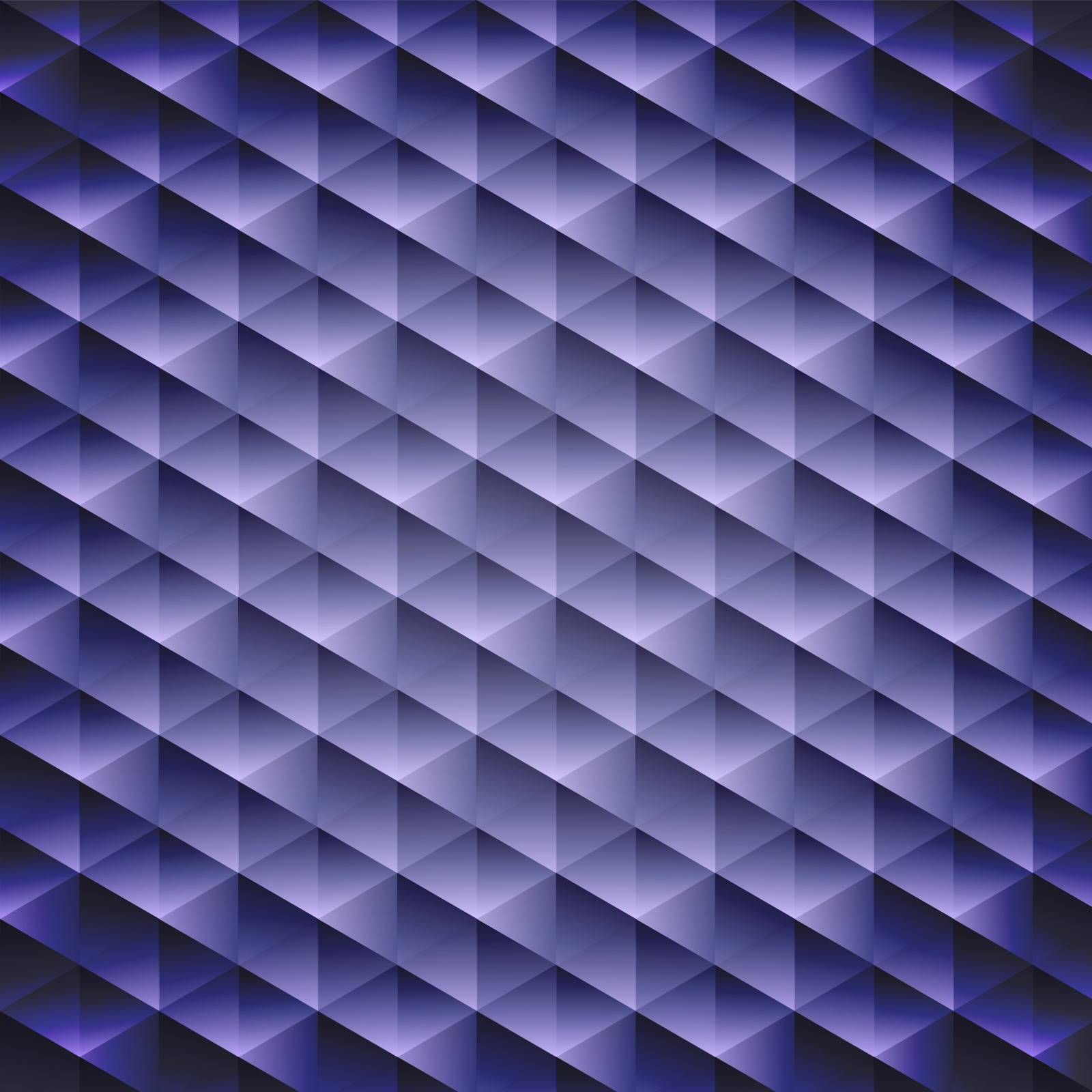 Dark blue geometric cubic background, vector illustration