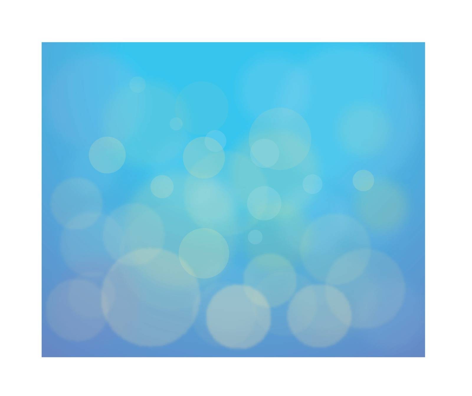 Illustration of blury shapes abstract background
