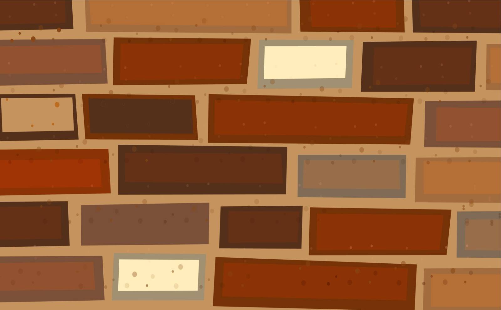 Illustraiton of a brick wall