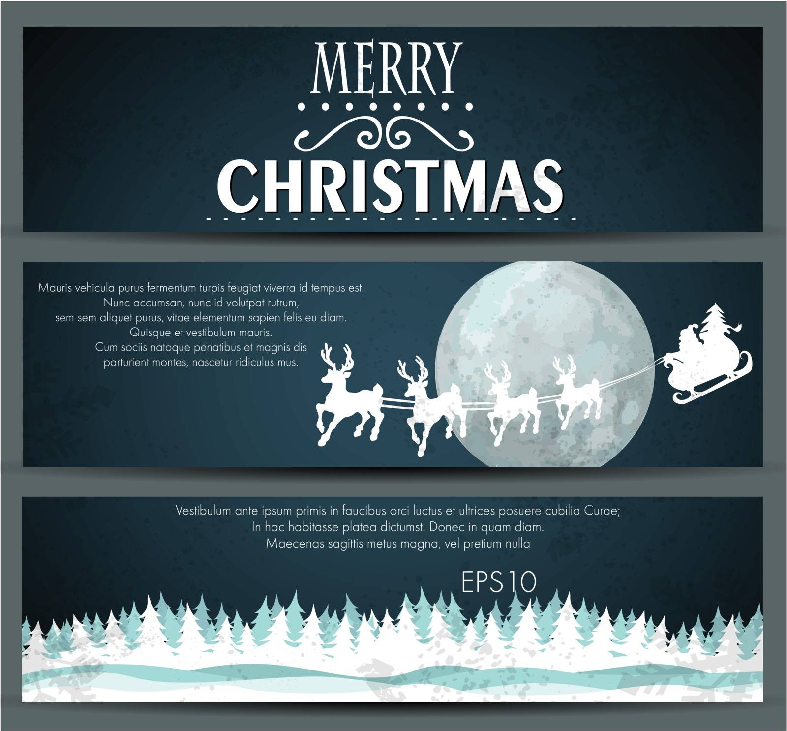 Christmas banners by robin2