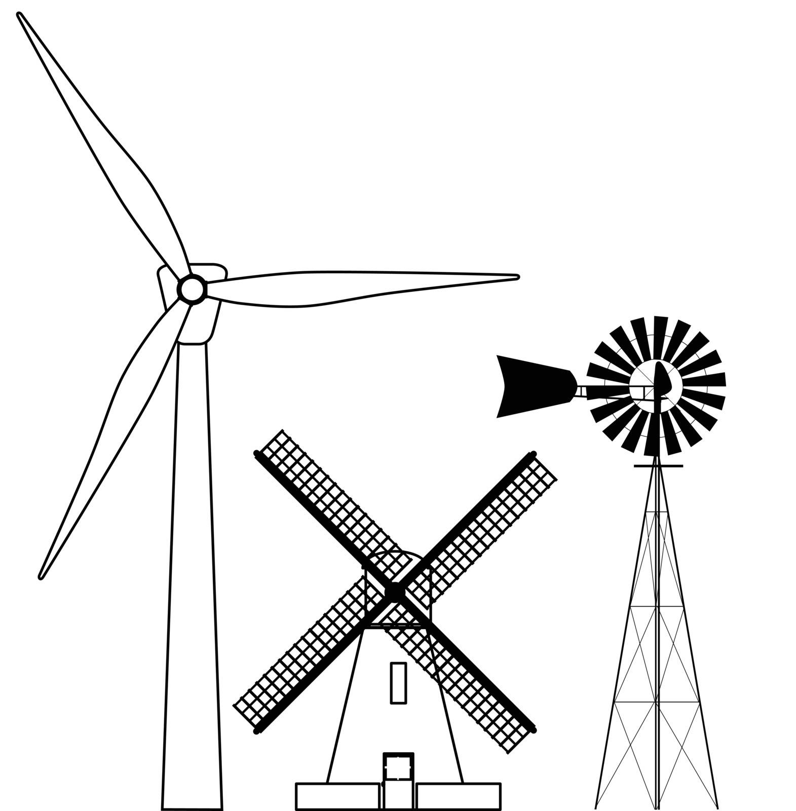 Windmill Collection by Bigalbaloo