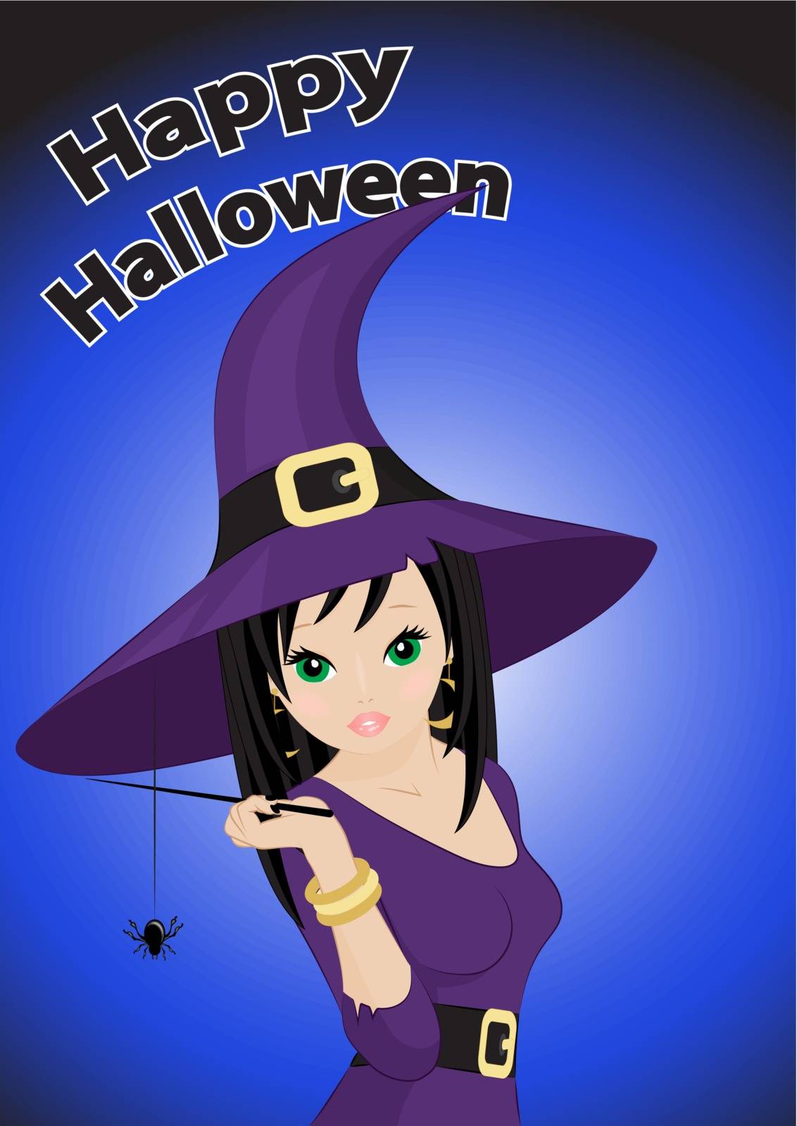 greeting card for Halloween by rodakm