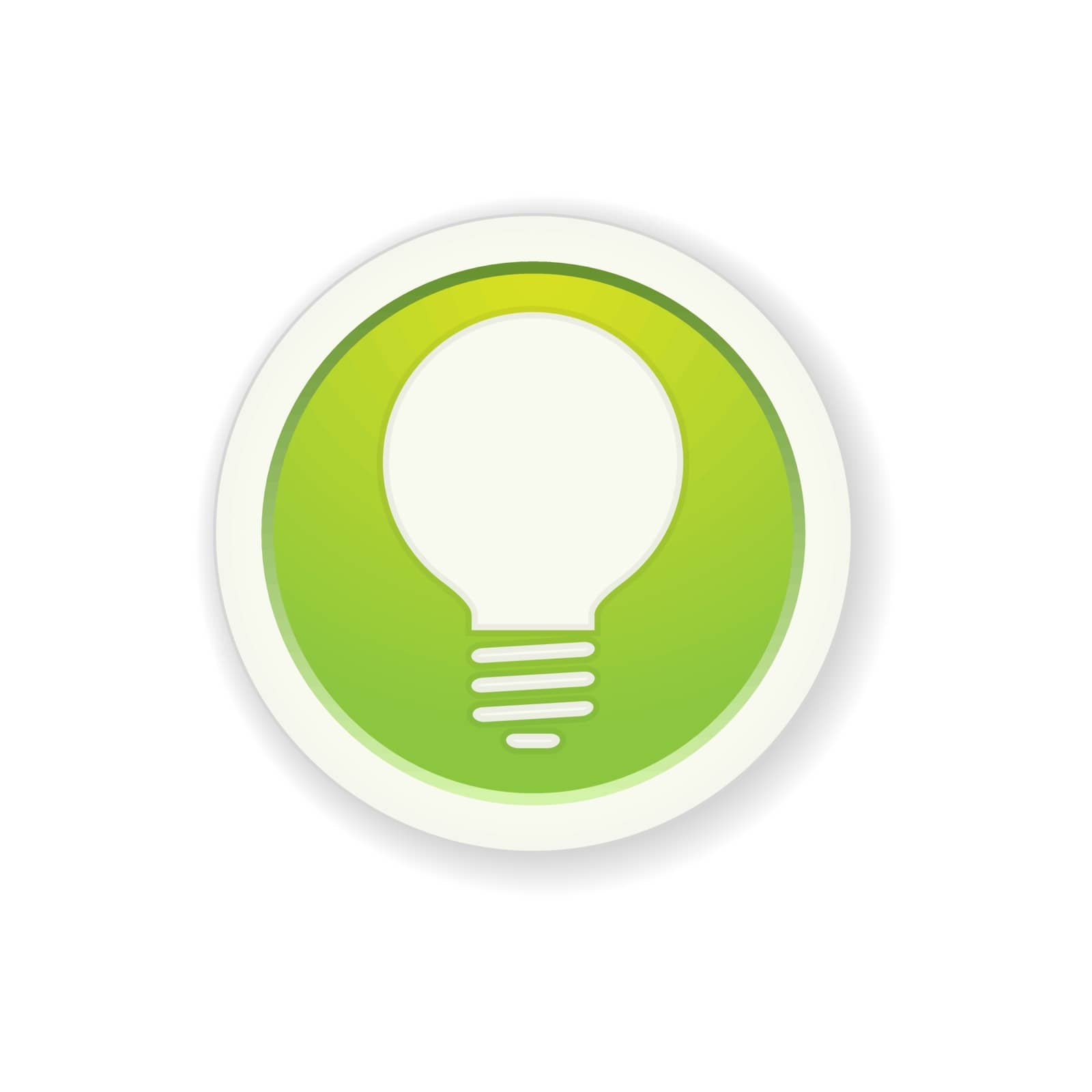 the glossy bulb icon
