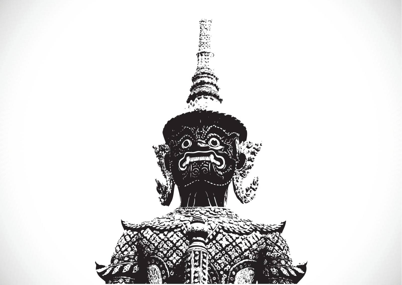 thai giant art by kiddaikiddee