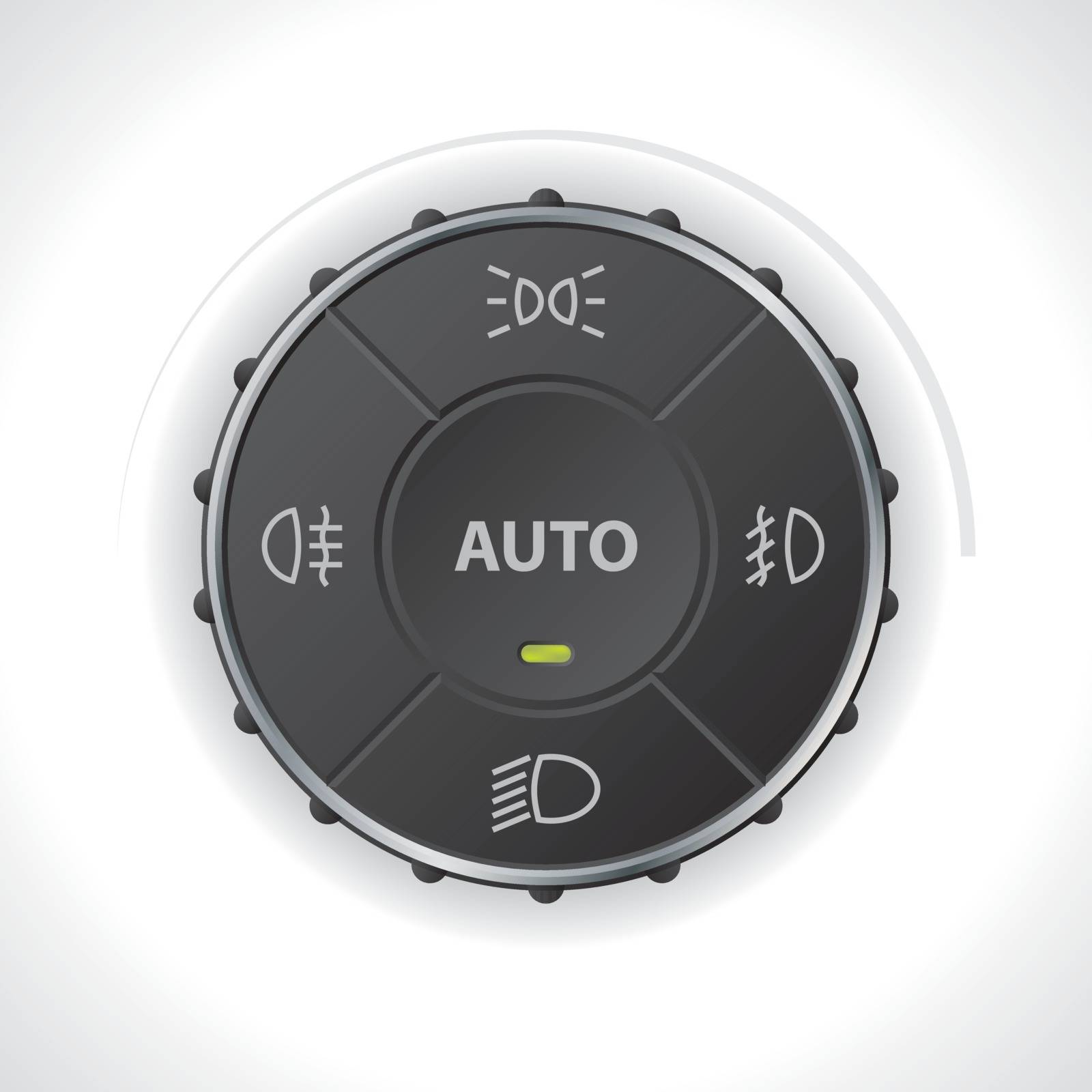 Light control gauge design for cars and automobiles