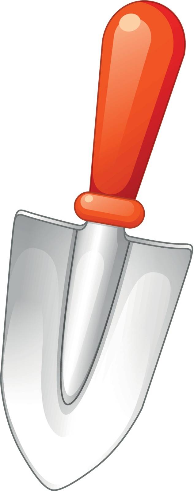 Illustration of a construction tool on a white background