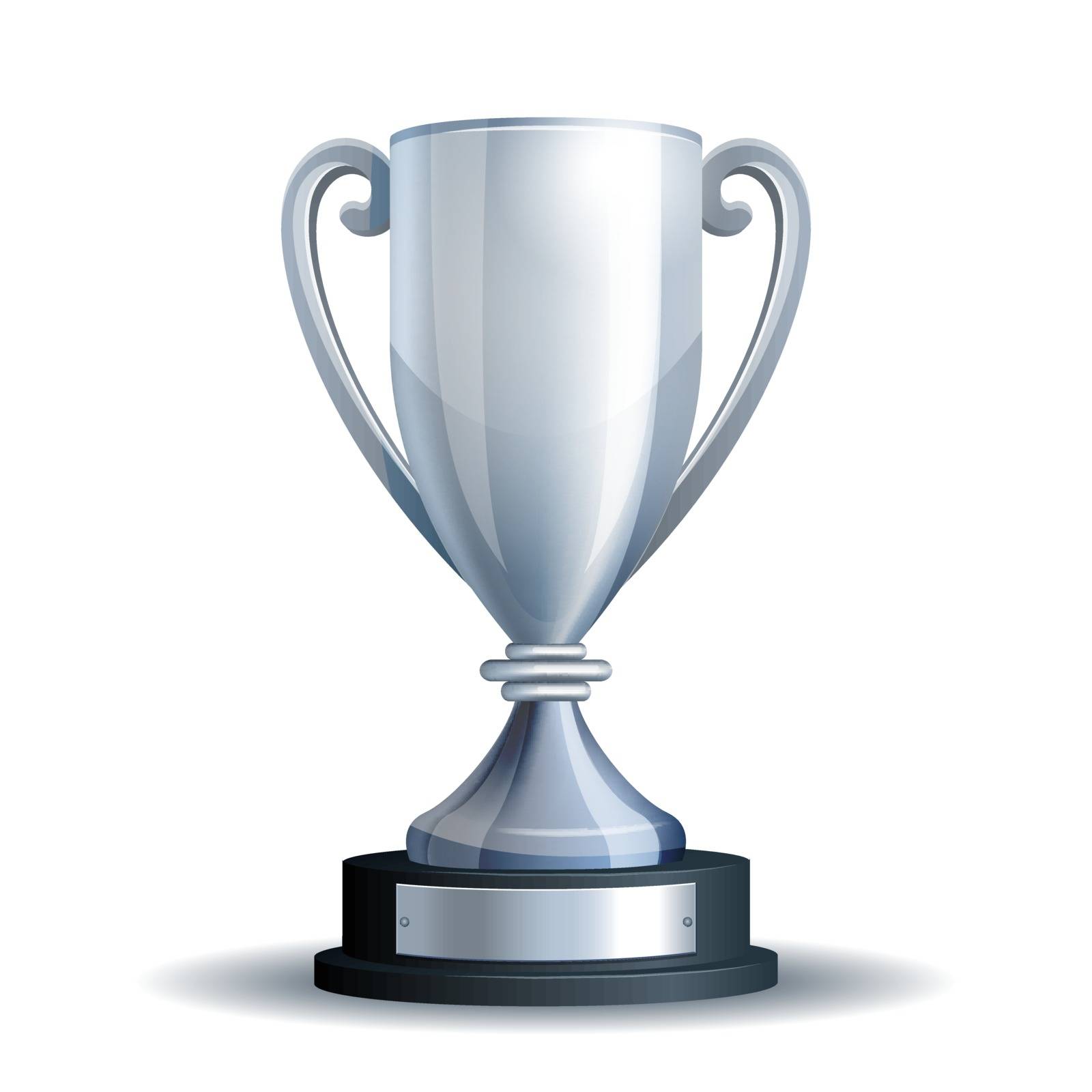 Silver trophy cup by tassel78