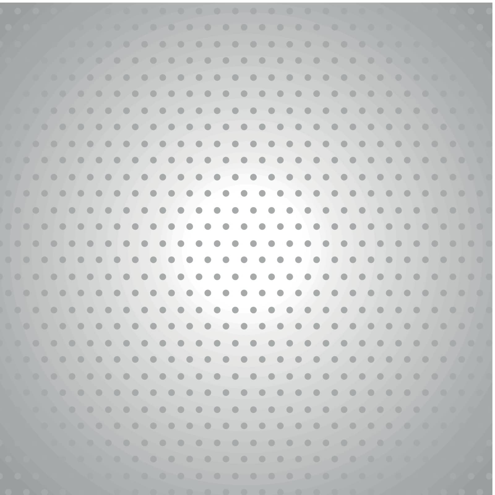 Vector illustration of gray dots background concept
