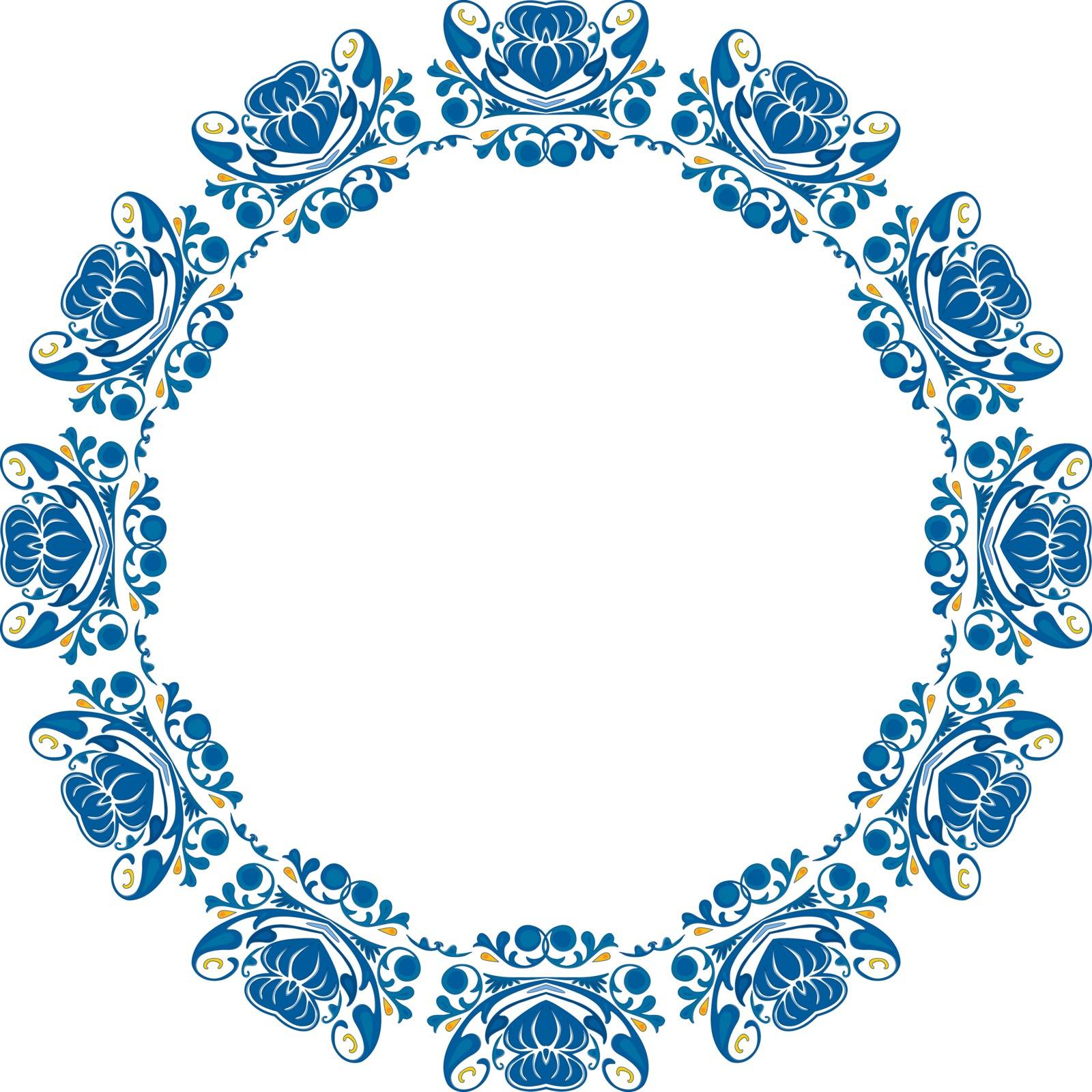 Decorative circle by nahhan