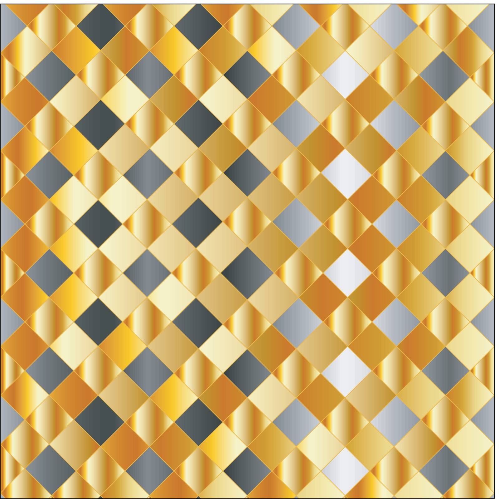 Gold and silver background
