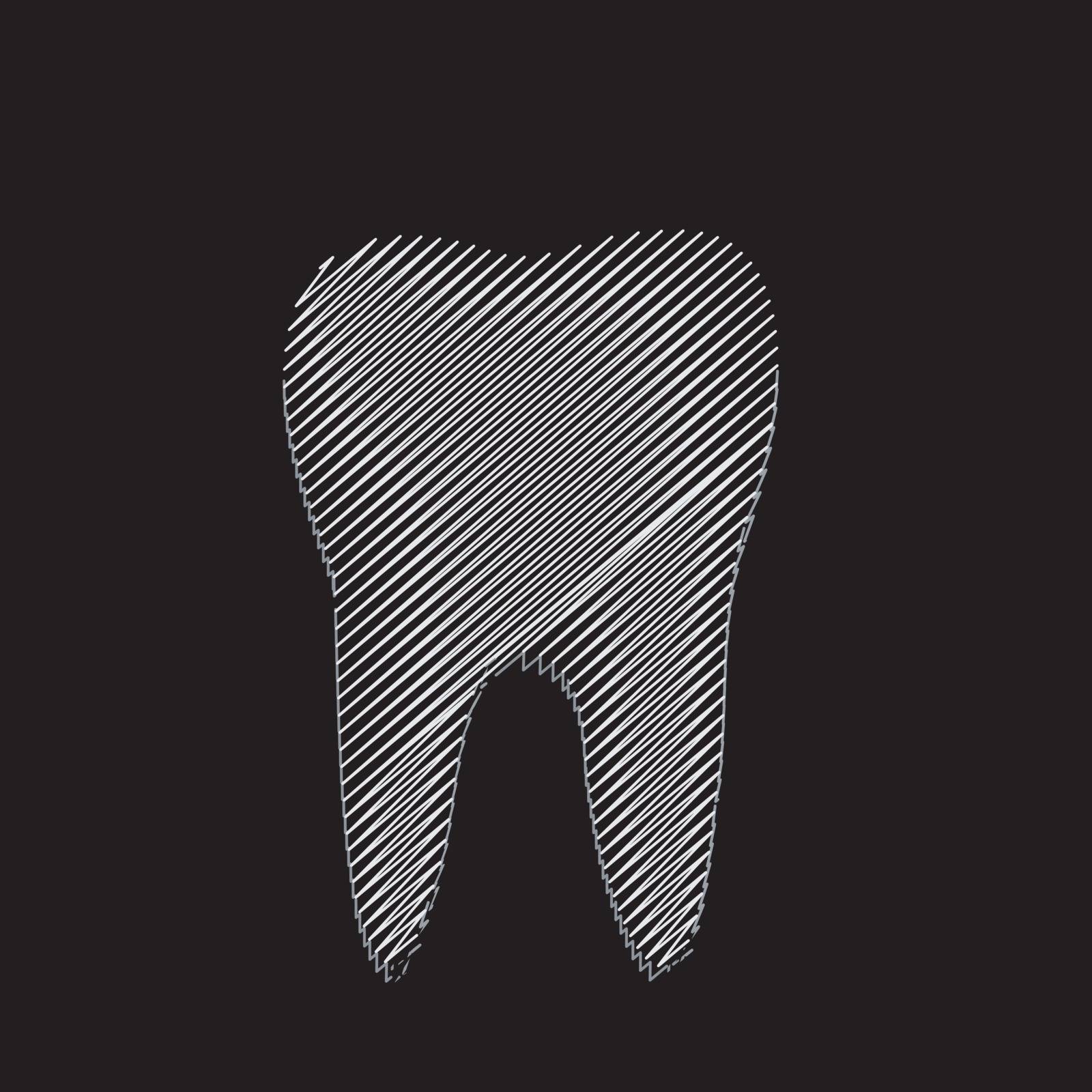 Tooth graphic for dentist by shawlinmohd