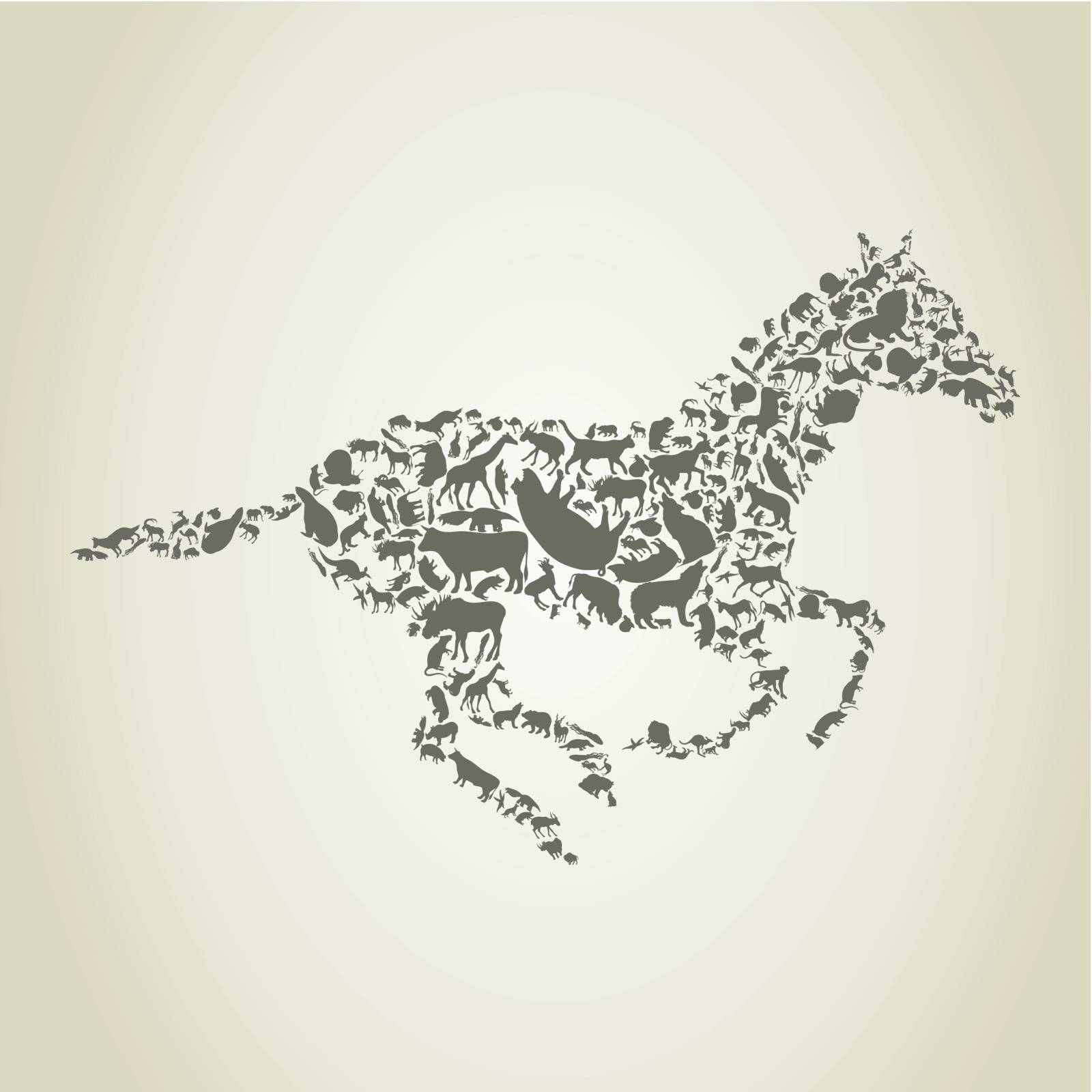horse animals by aleksander1