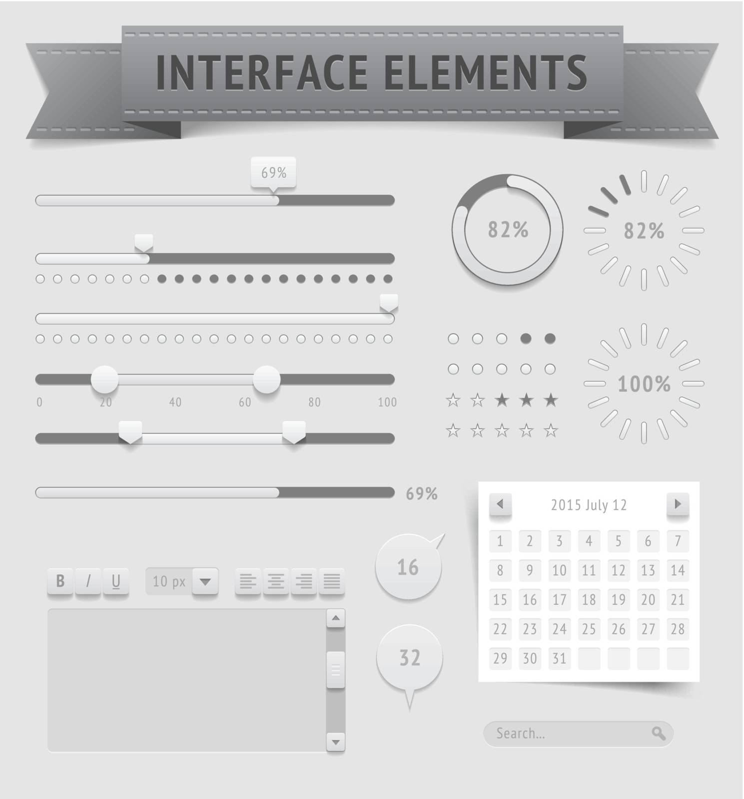 User interface elements by ildogesto