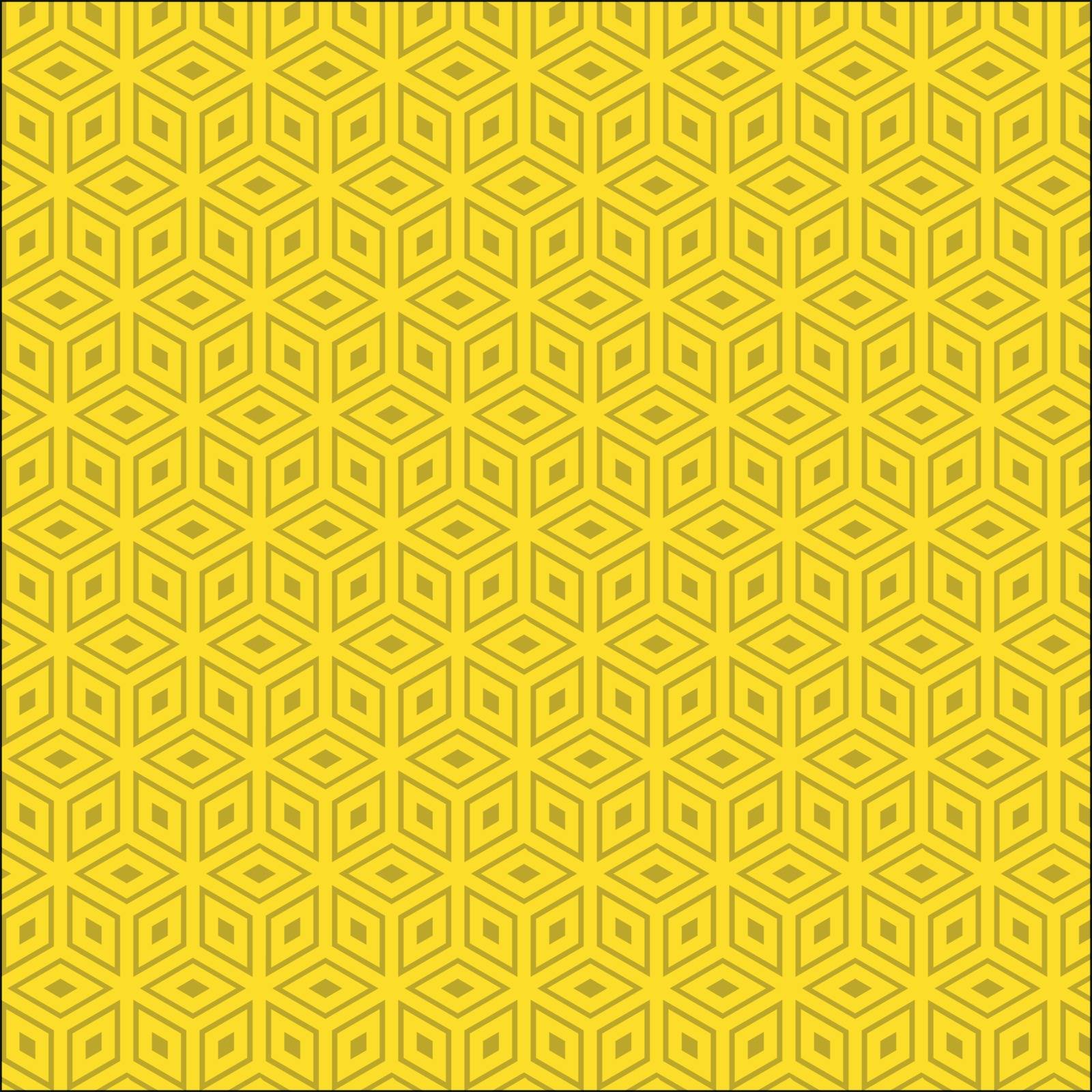 Yellow clean color seamless vintage background pattern