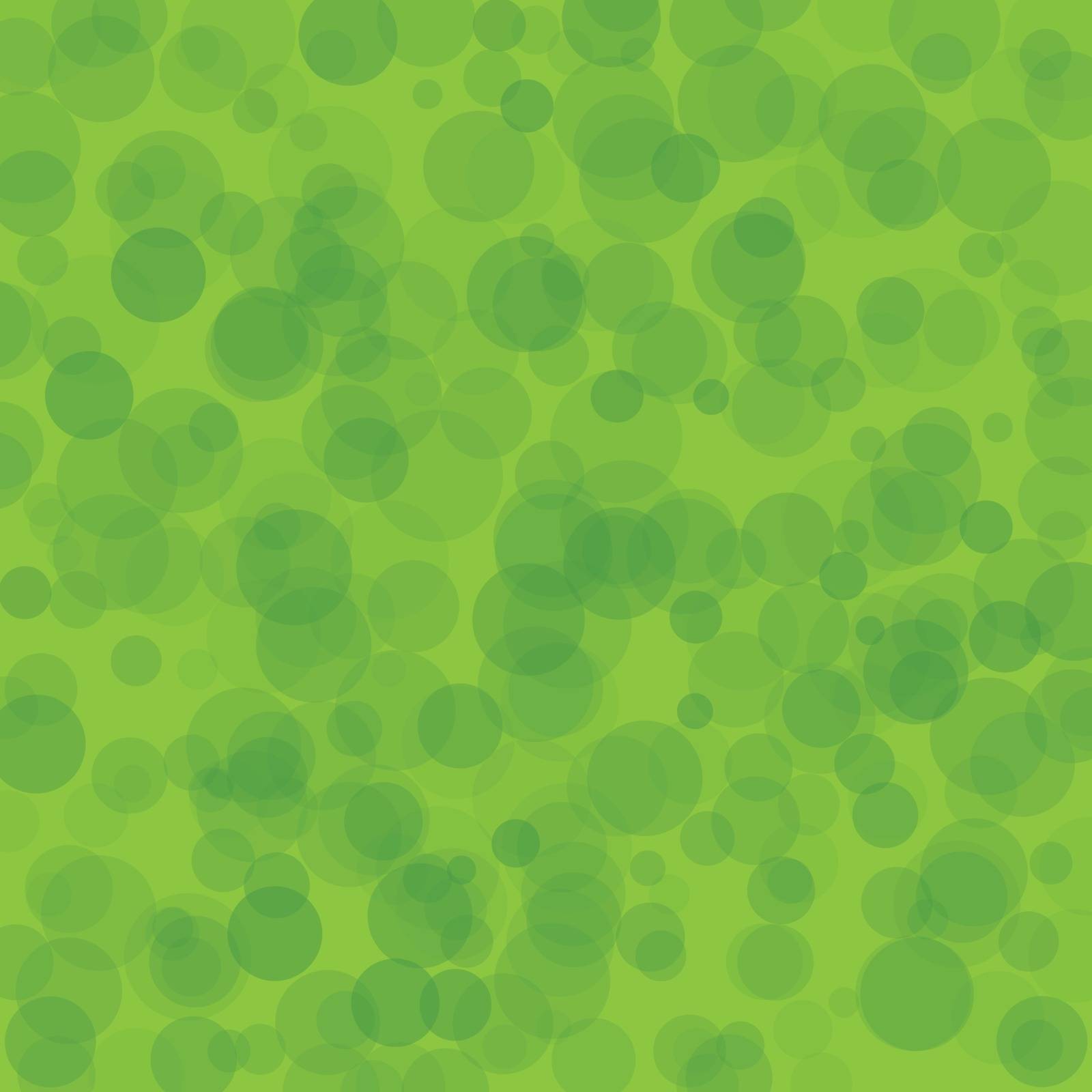 Green clean bubble background pattern