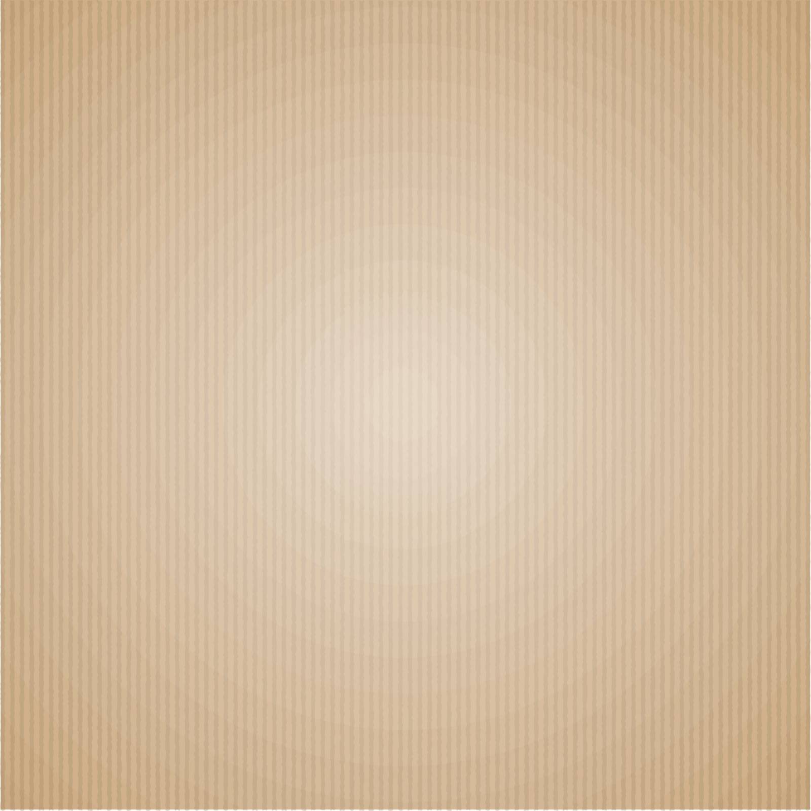 empty corrugated brown cardboard background, vector template