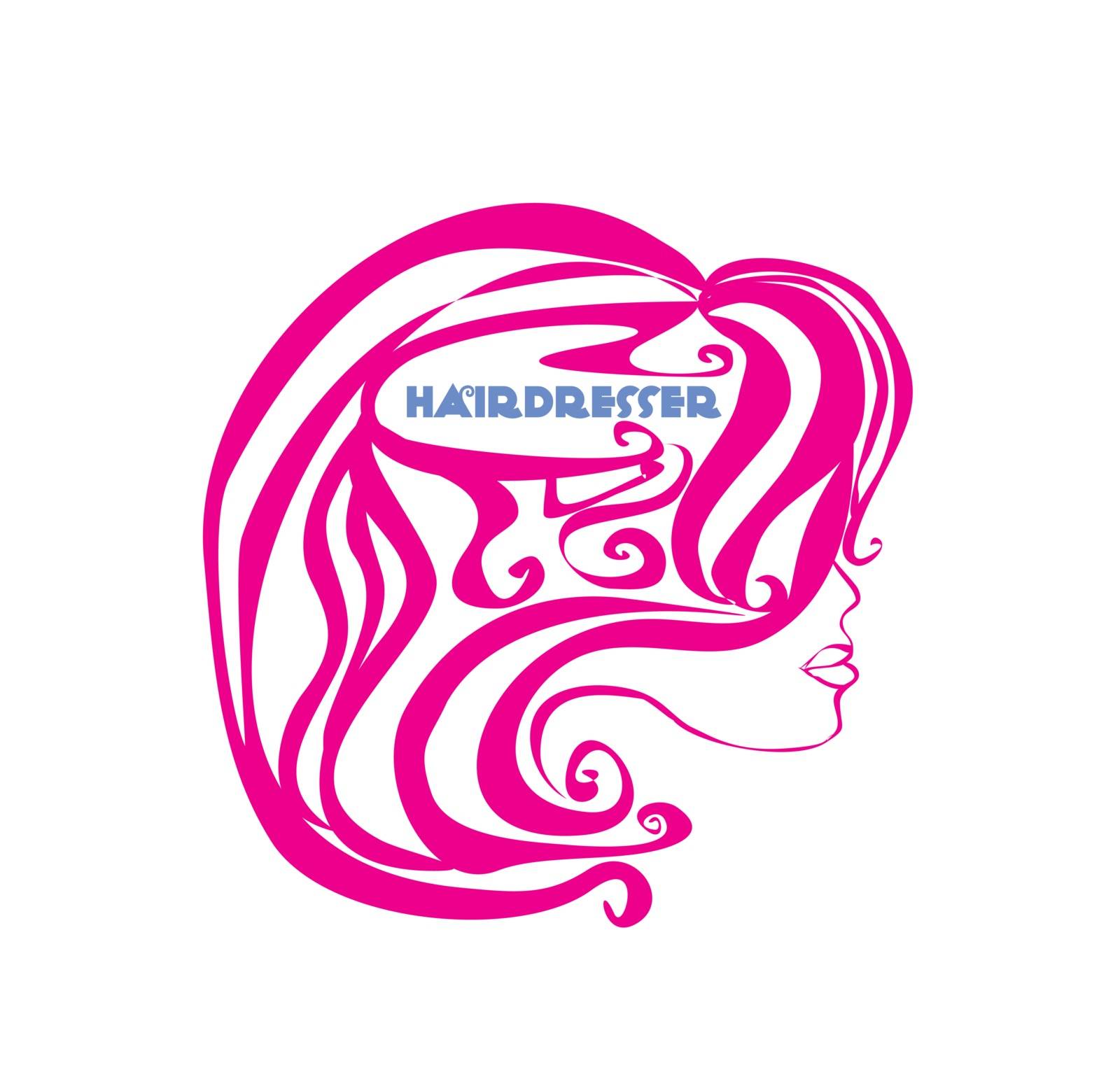 hairdresser salon logo by JackyBrown