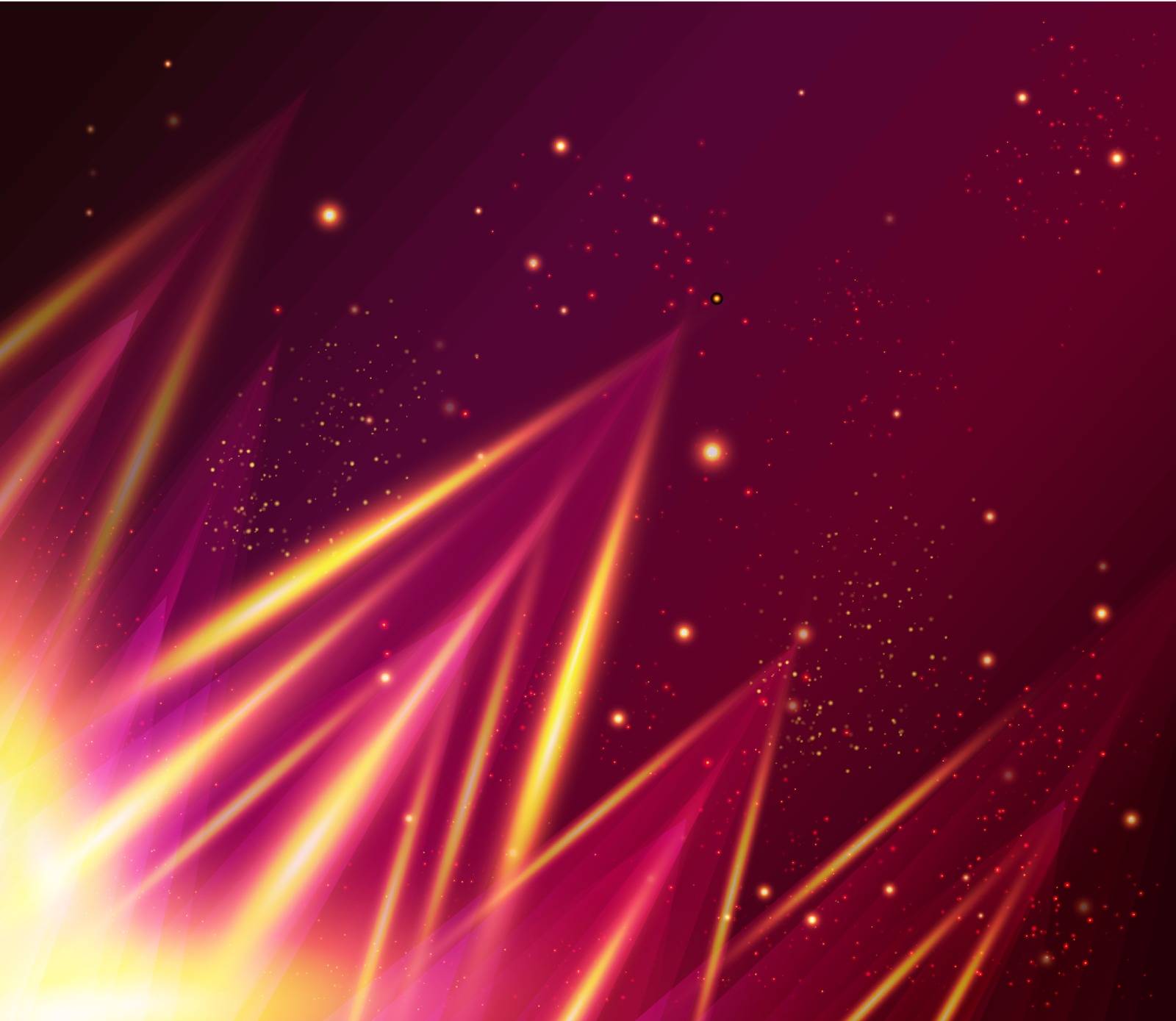 Abstract shiny background with triangles.  Vector illustration.