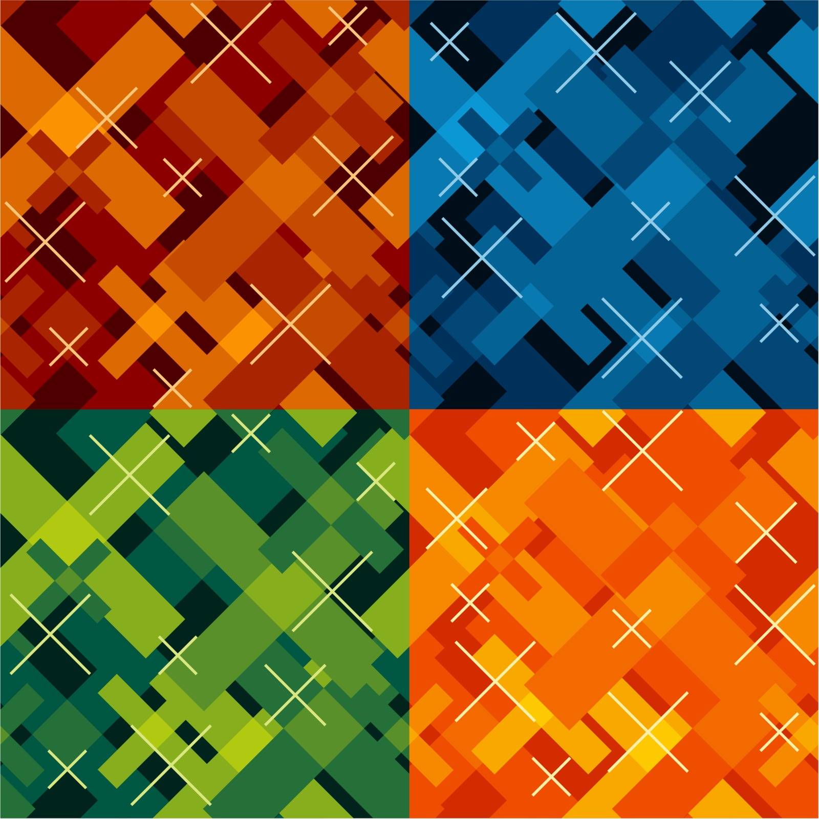 seamless colorful geometric pattern, suitable for various modern background