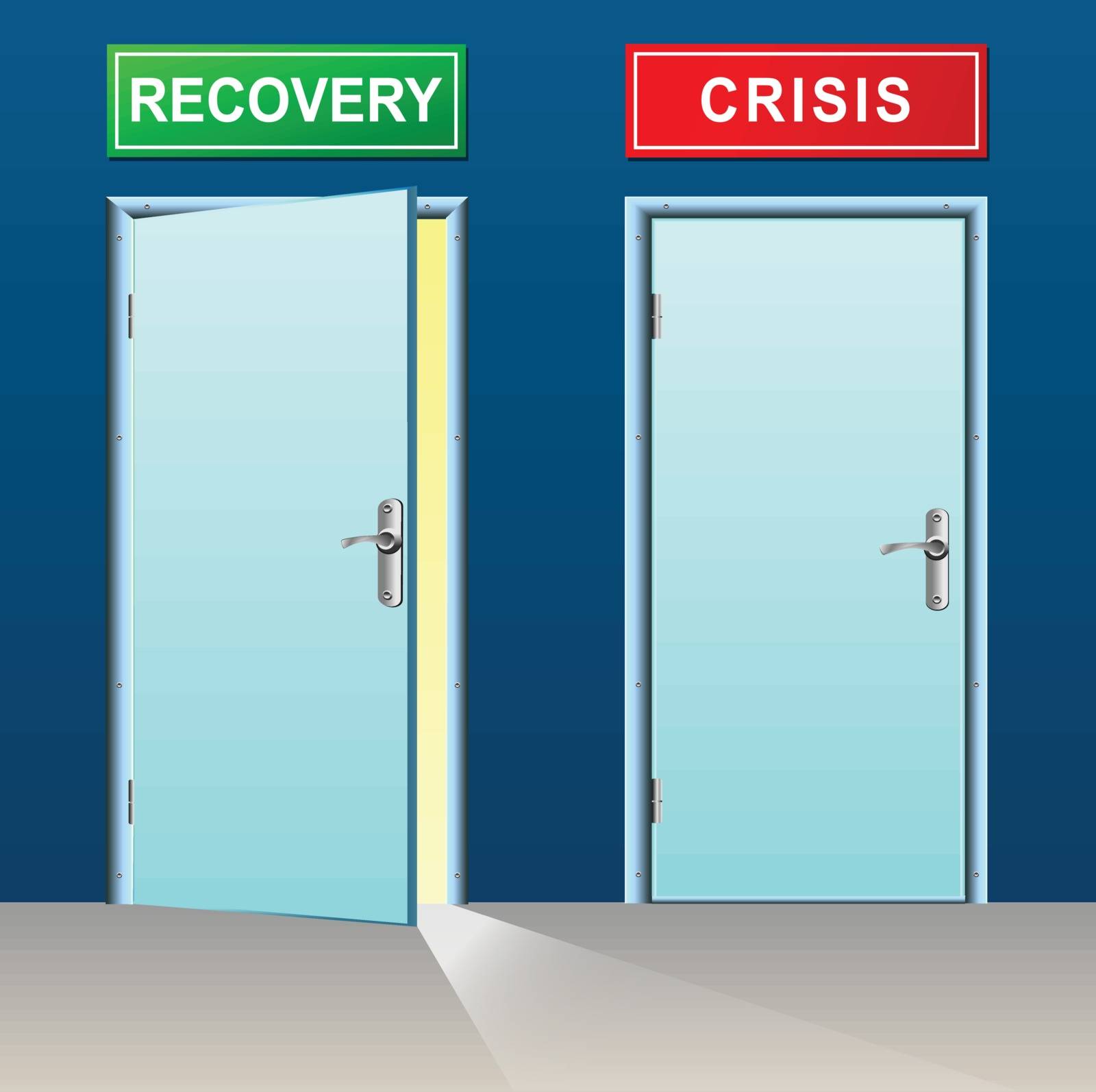 recovery and crisis doors by nickylarson974
