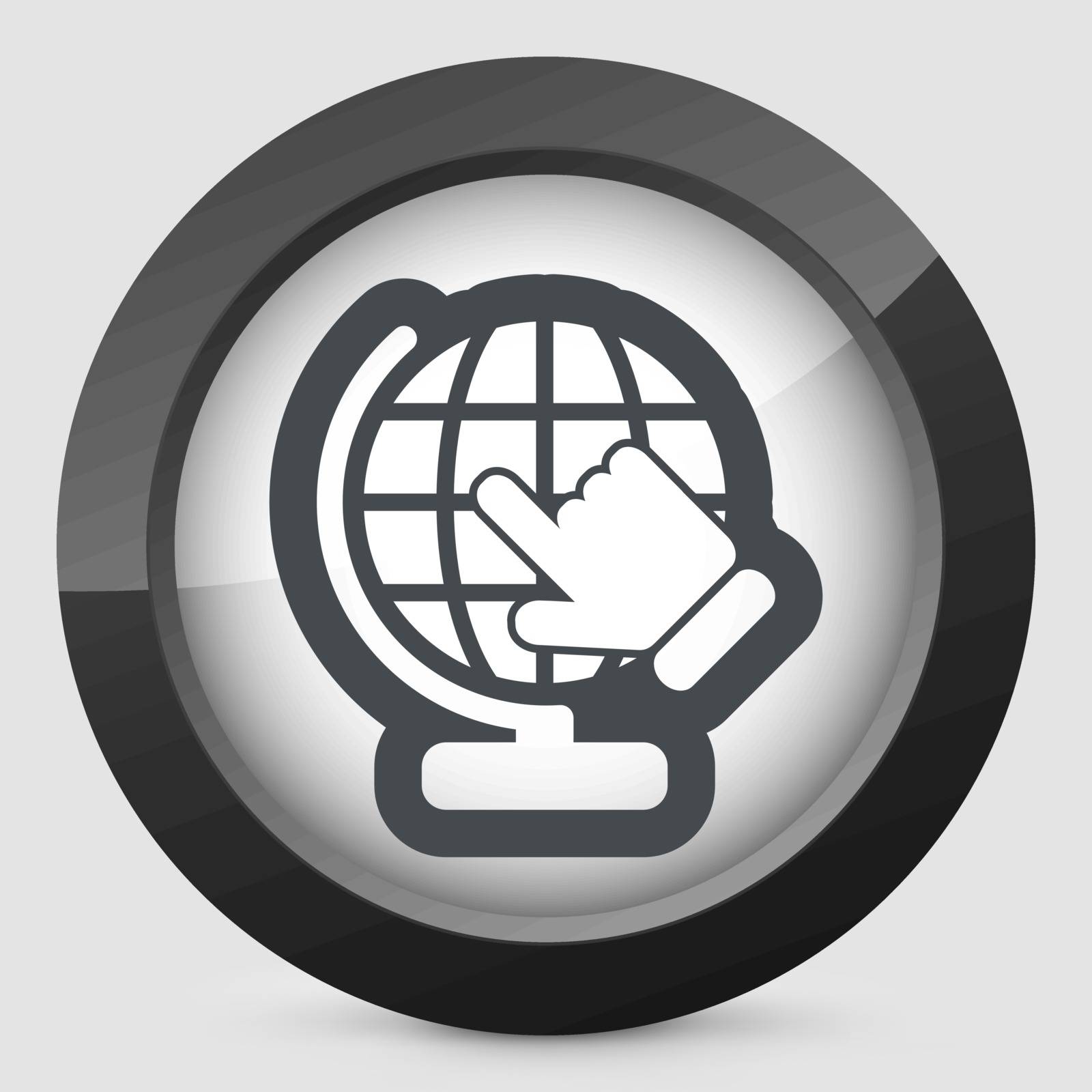Globe icon by myVector