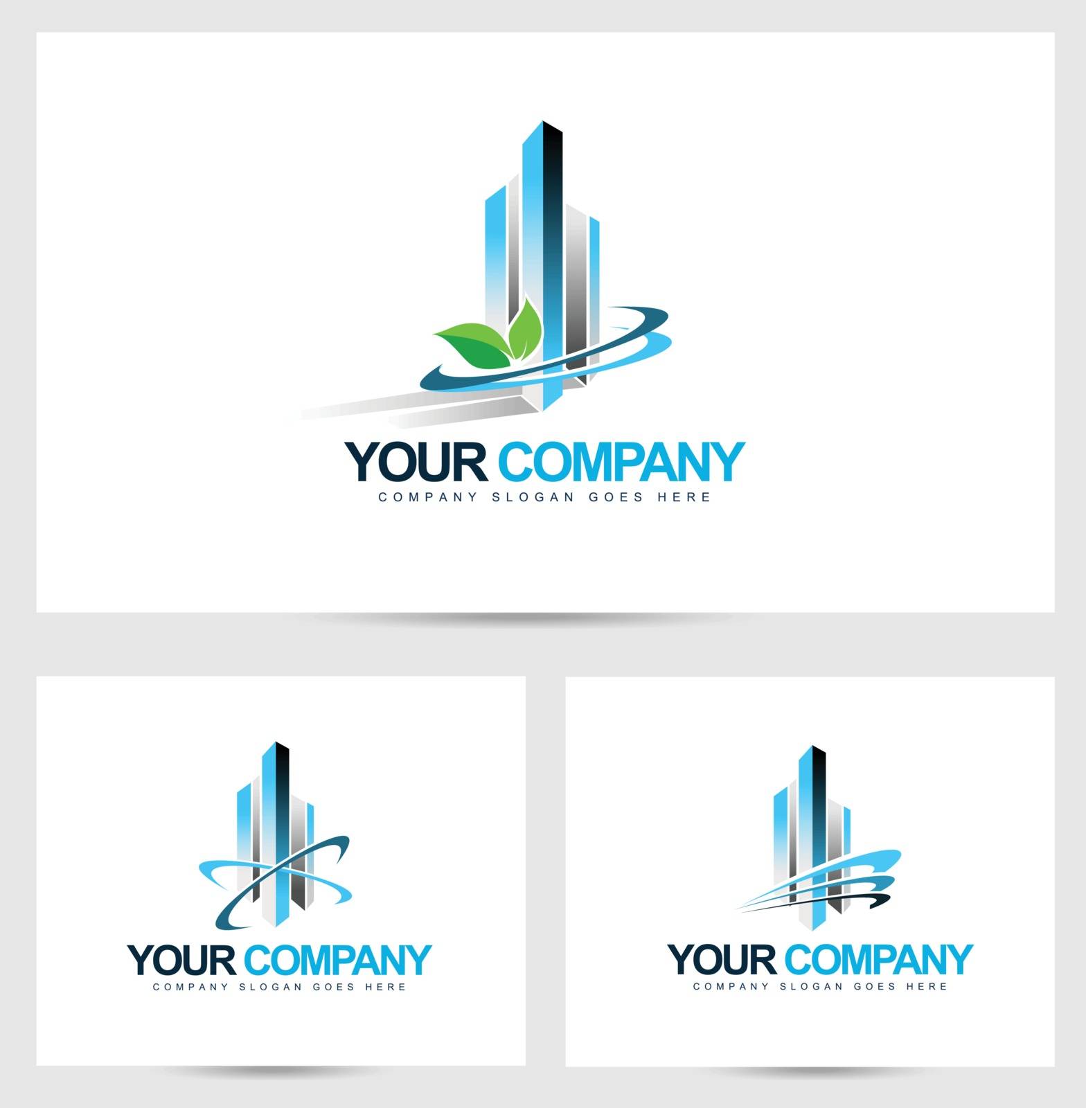 Corporate Building Logo by twindesigner