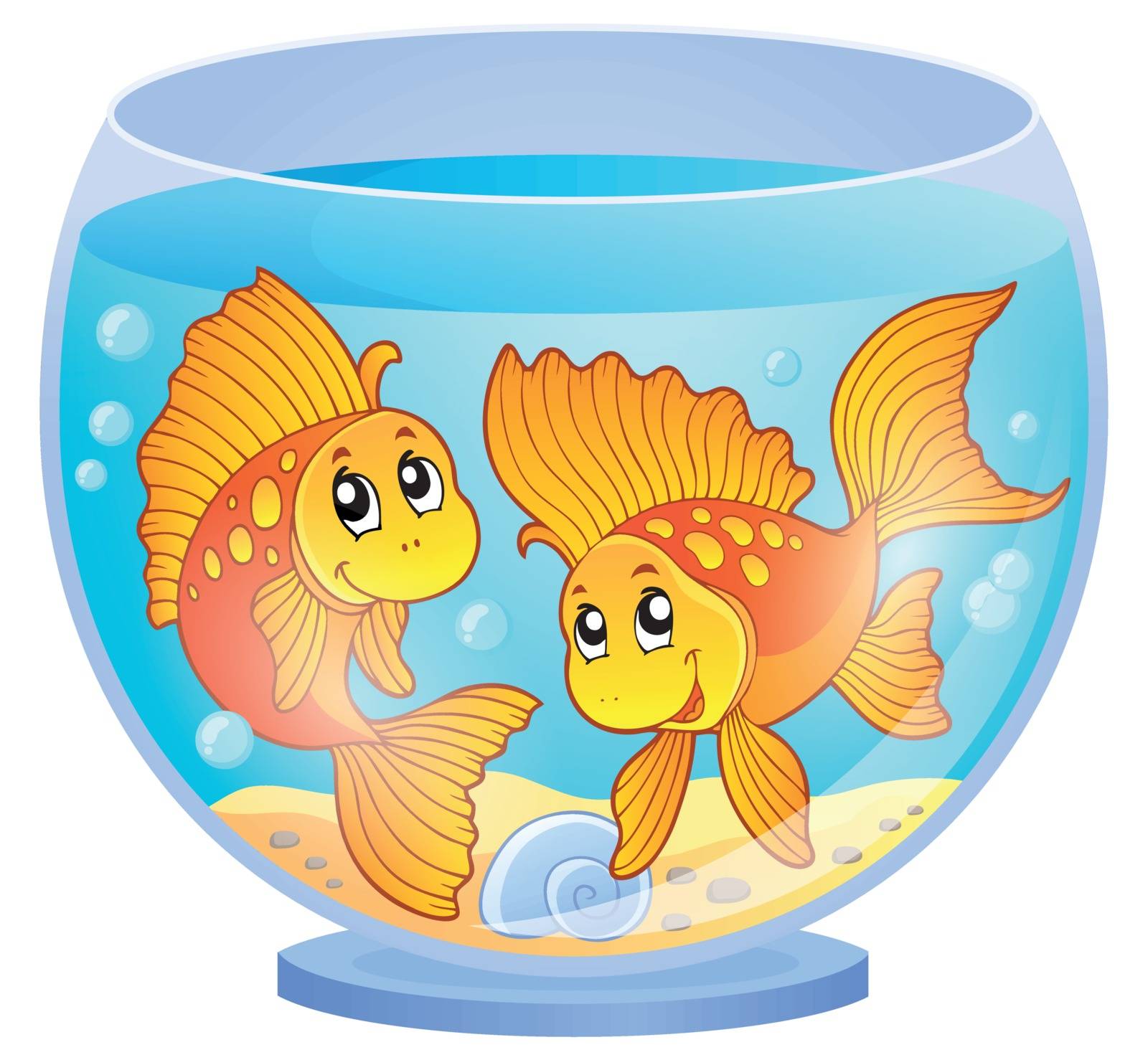 Aquarium theme image 3 - eps10 vector illustration.