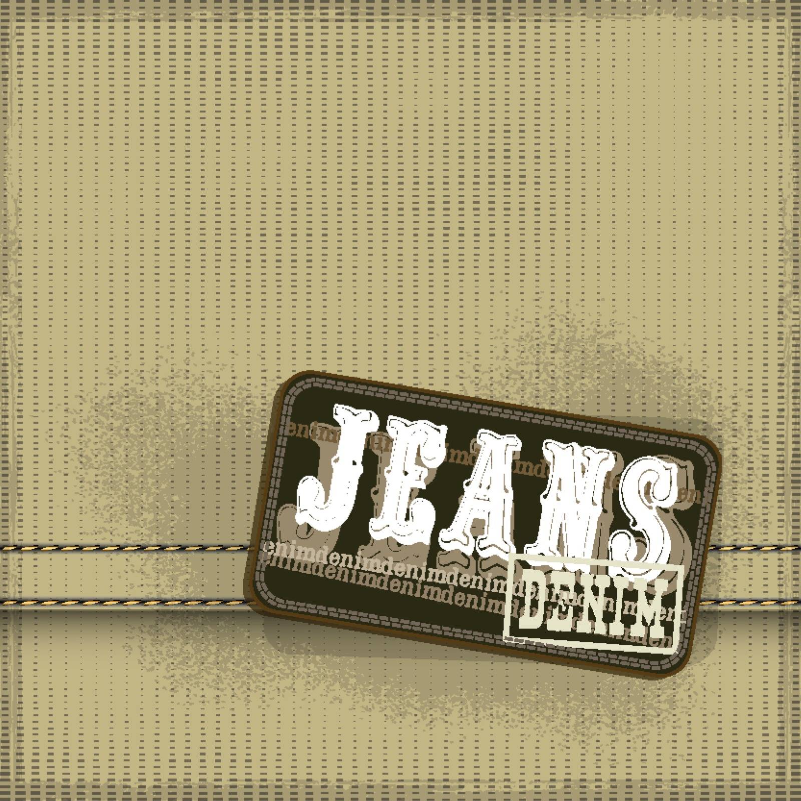 textile texture jeans background by kjolak