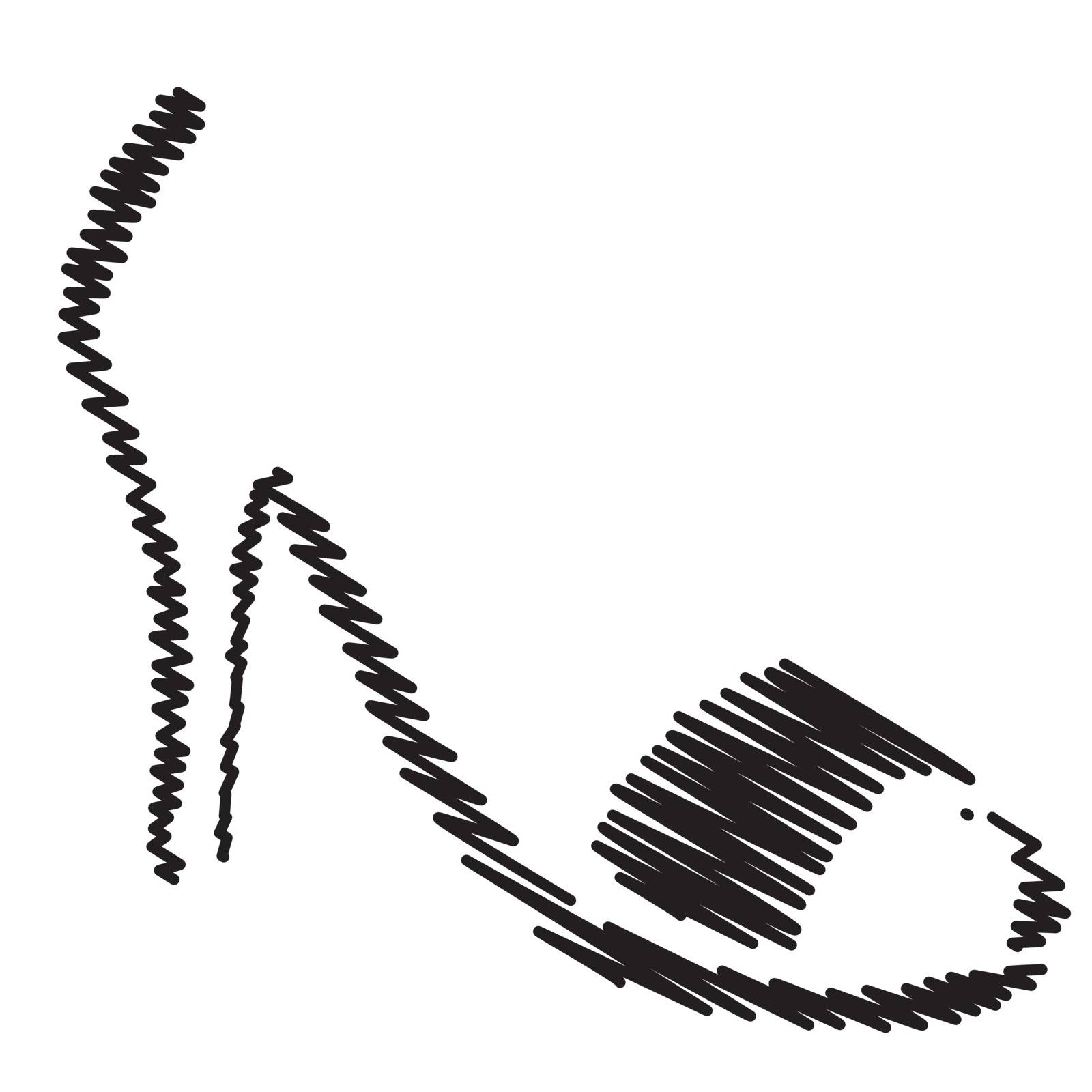 Abstract logo for designer footwear by shawlinmohd