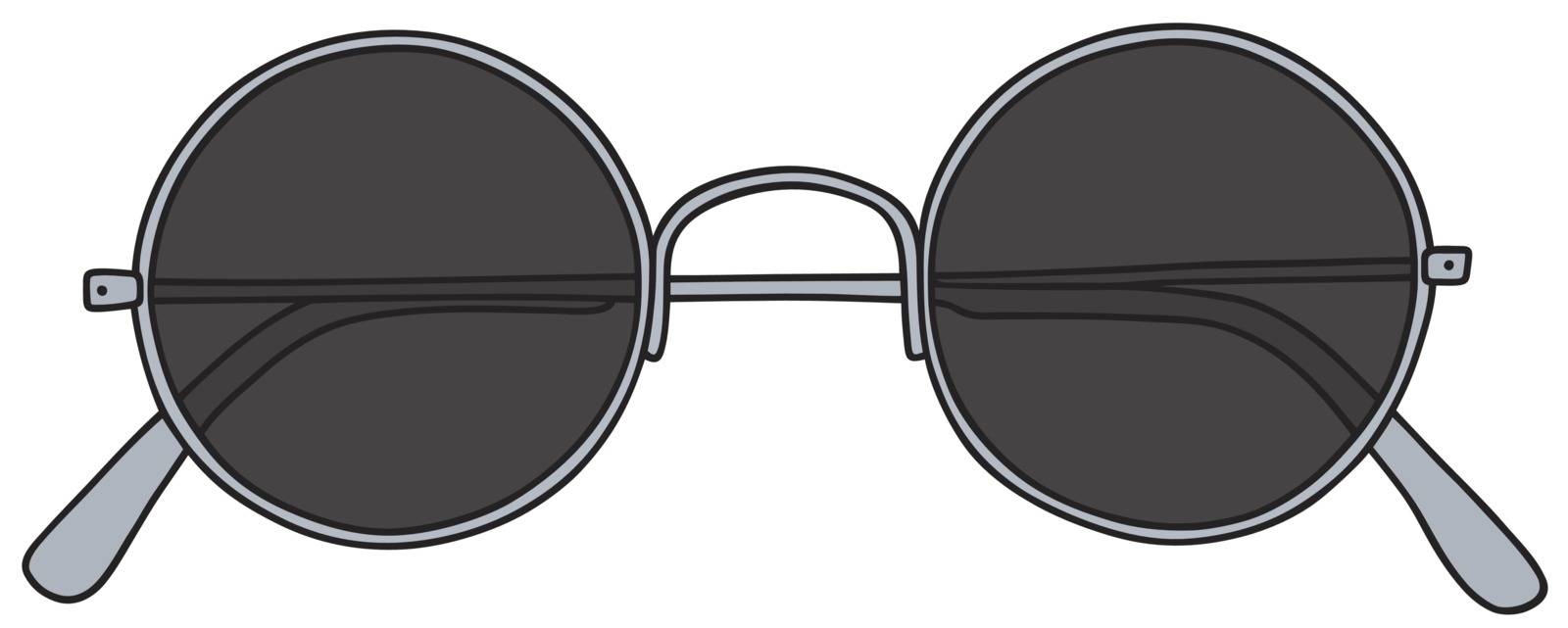 Classic black glasses by vostal