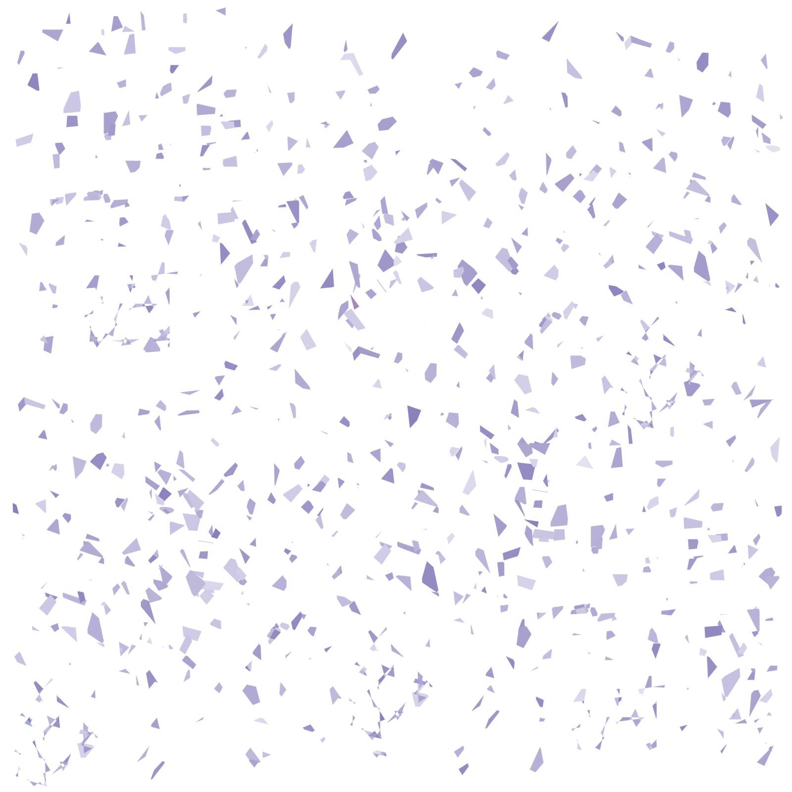 Confetti Isolated on White Background for Your Design