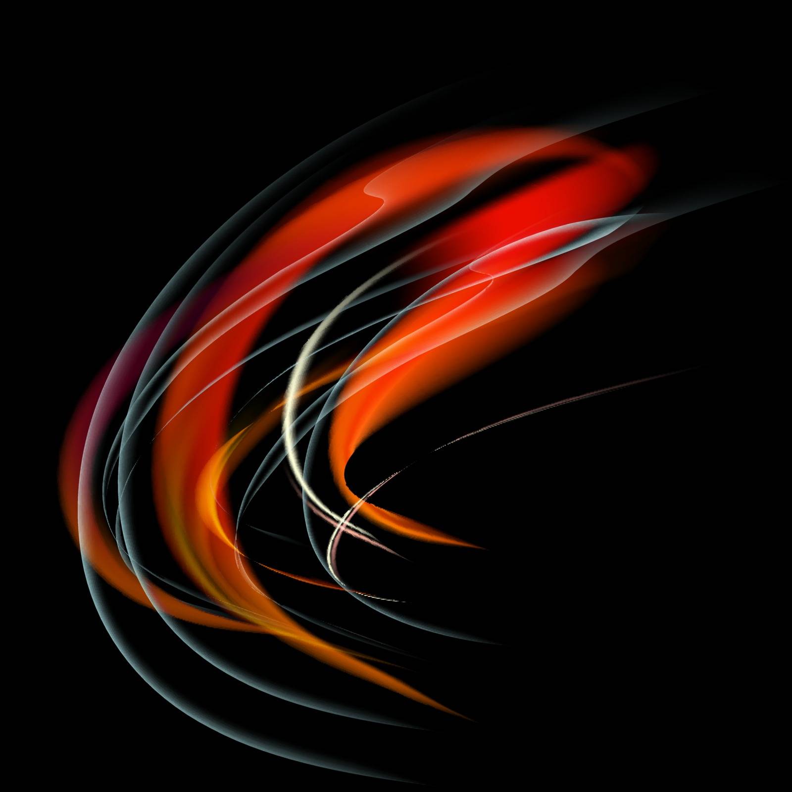 Burn flame fire abstract background. Vector. EPS10